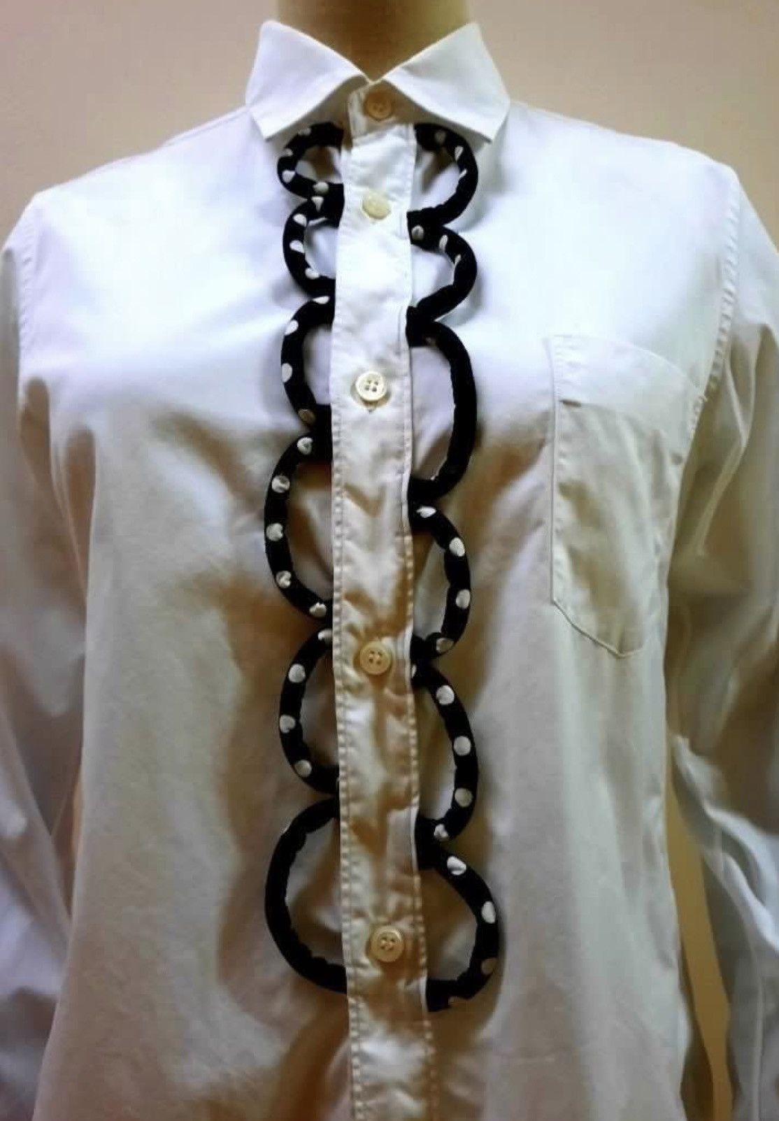 Comme des Garcons Comme des Garçons 2016 Women's Collection CDG White Shirt Size S / US 4 / IT 40 - 2 Thumbnail