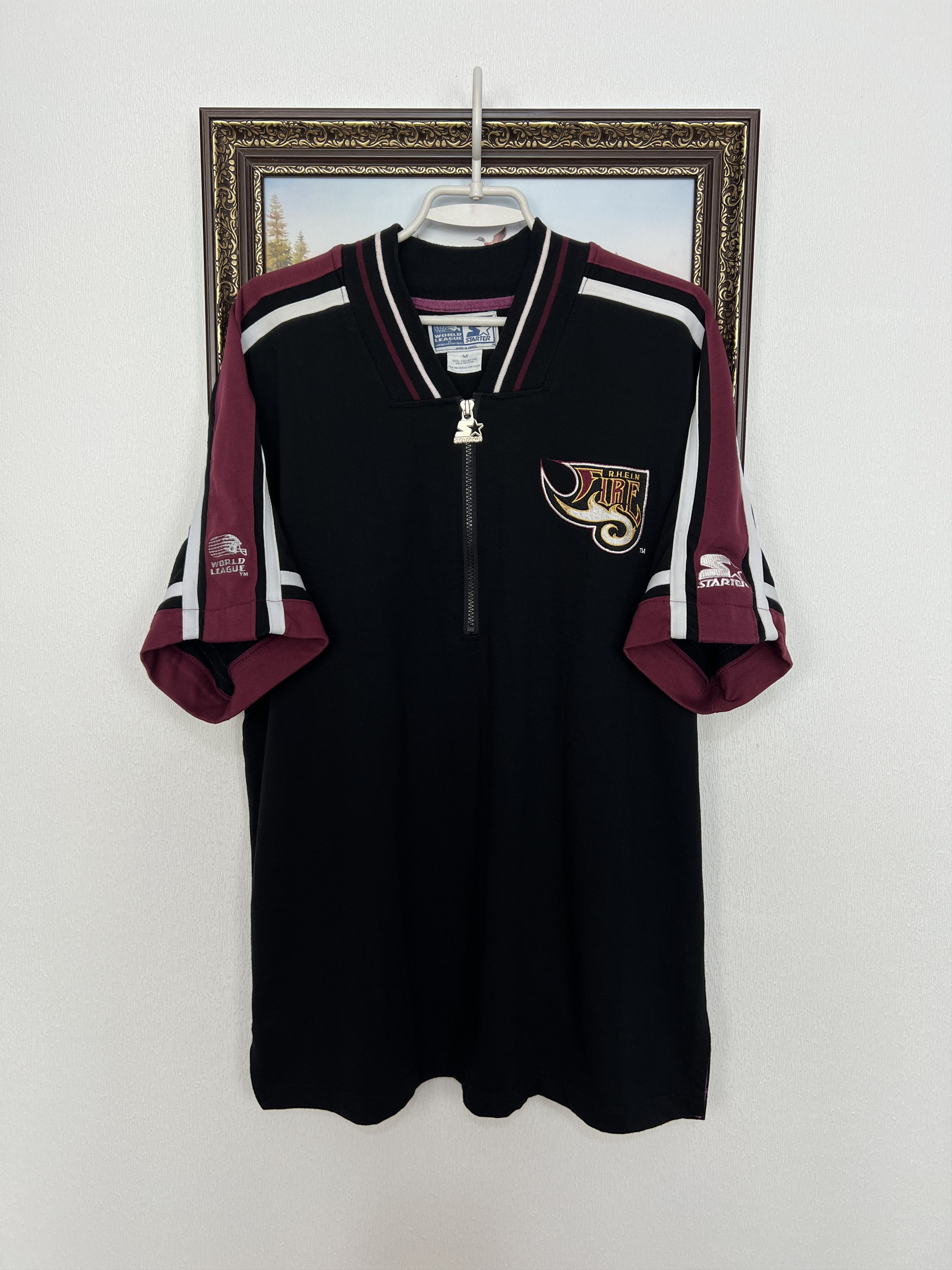 Starter Vintage Starter Rhein Fire World League Jersey Shirt Trikot Size US M / EU 48-50 / 2 - 1 Thumbnail