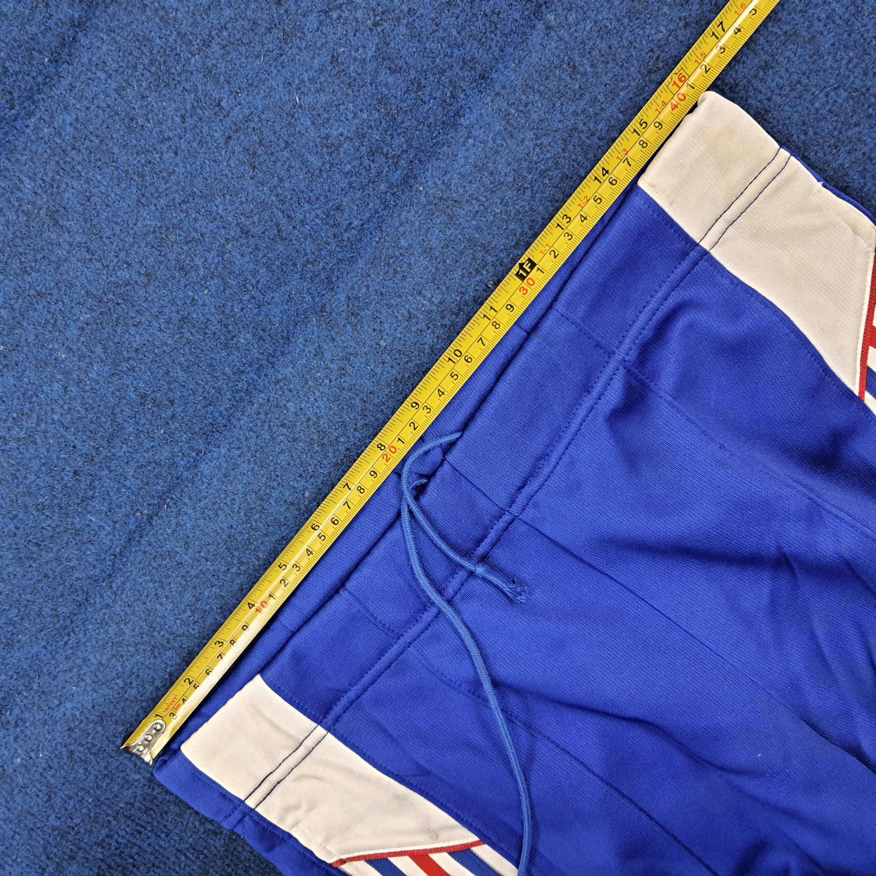 Adidas Vintage 90s Adidas Japan Blue Tracksuit Pants C297N14 Size US 32 / EU 48 - 9 Thumbnail