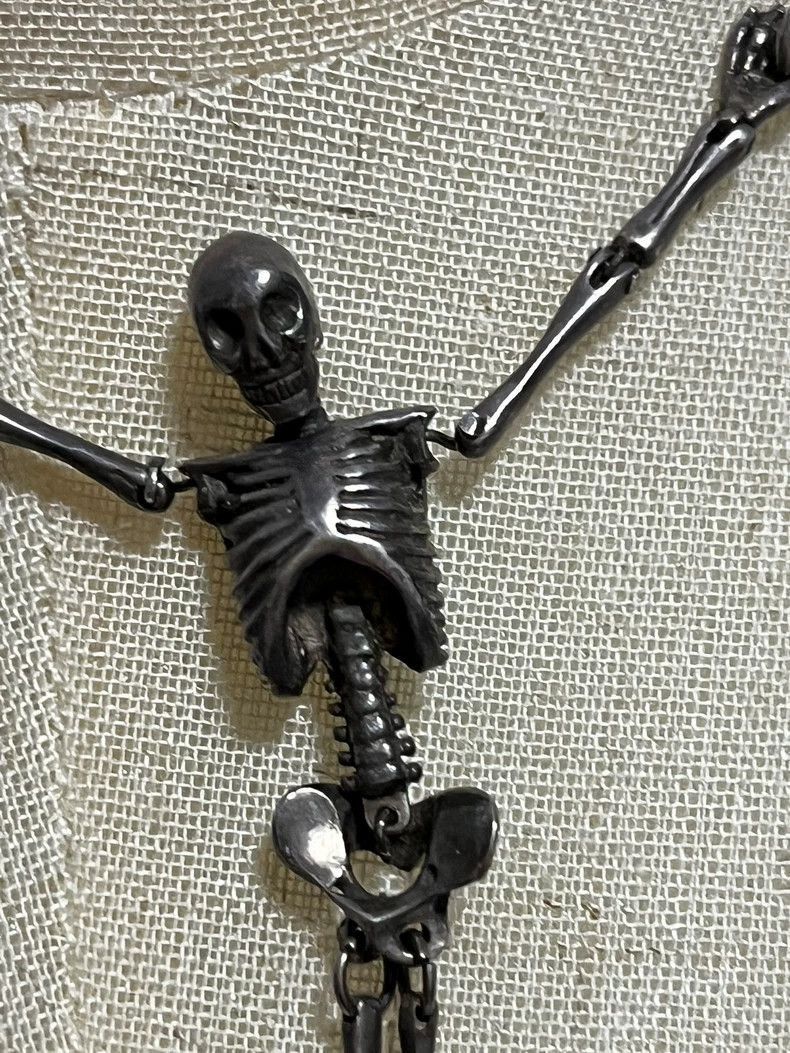 Vivienne Westwood Vivienne Westwood Skeleton Choker Necklace Size ONE SIZE - 9 Thumbnail