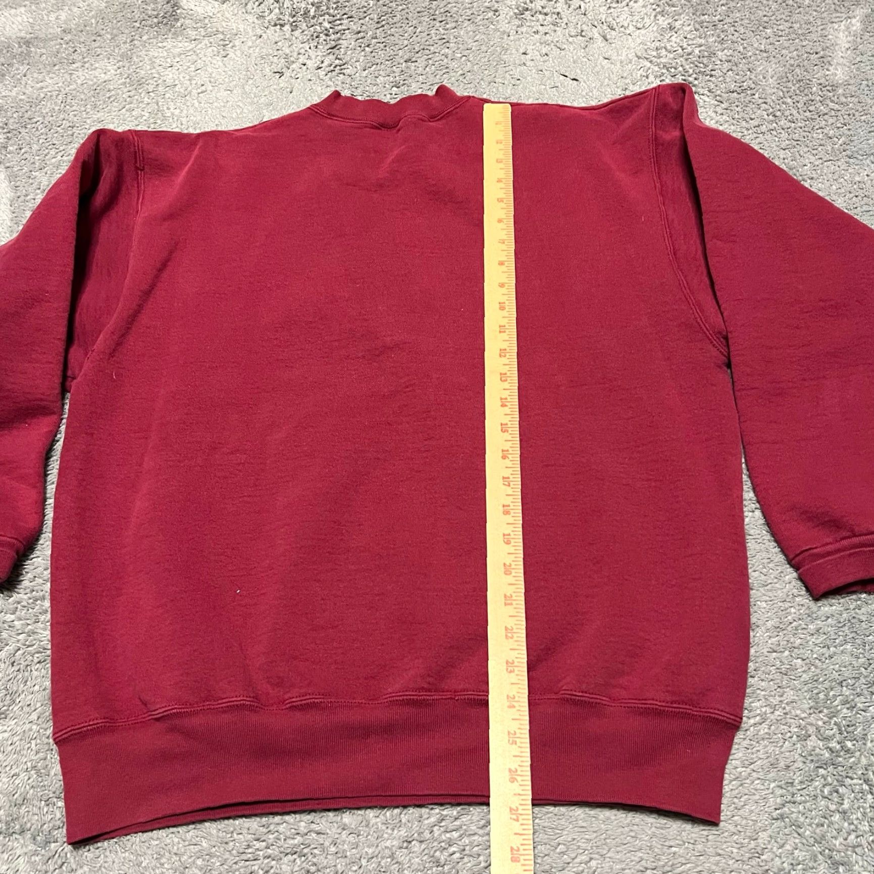 Fruit Of The Loom VINTAGE Chatfield Gophers Sweatshirt Fruit of the Loom Maroon Mens Large Size US L / EU 52-54 / 3 - 5 Thumbnail
