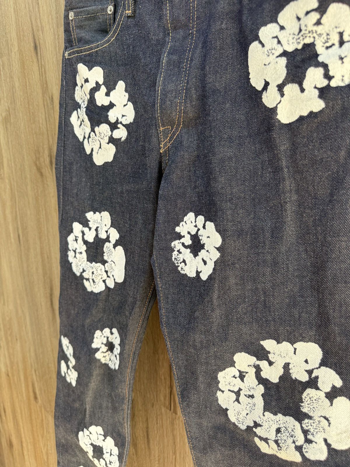 DENIM TEARS Denim Tear Blue Denim Jeans Size US 31 - 5 Thumbnail