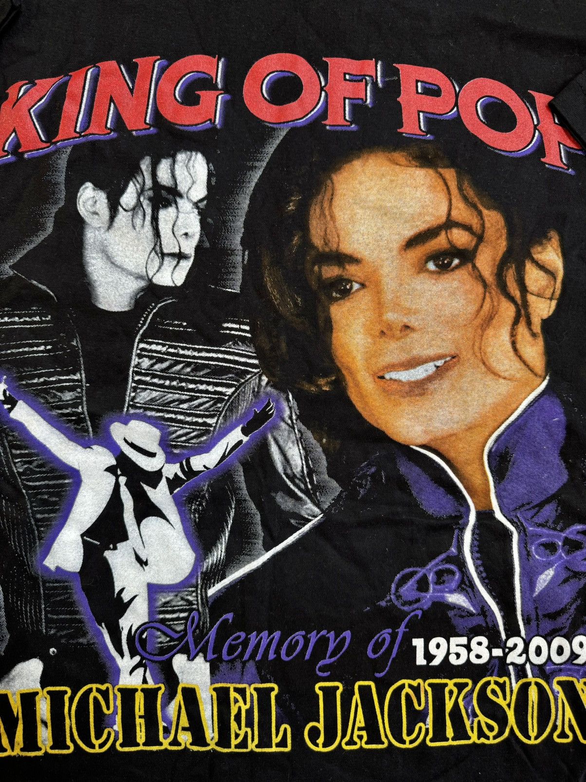 Band Tees × Rap Tees × Vintage 2009 Michael Jackson Vintage Rap T-Shirt Size US M / EU 48-50 / 2 - 3 Thumbnail