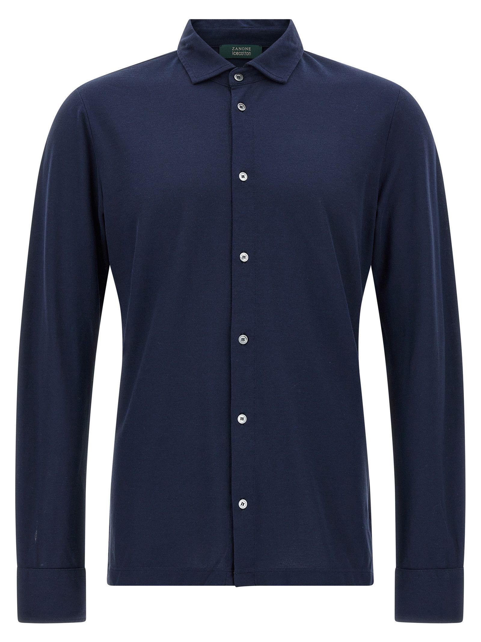 Zanone Ice Cotton Shirt Size US XL / EU 56 / 4 - 1 Thumbnail