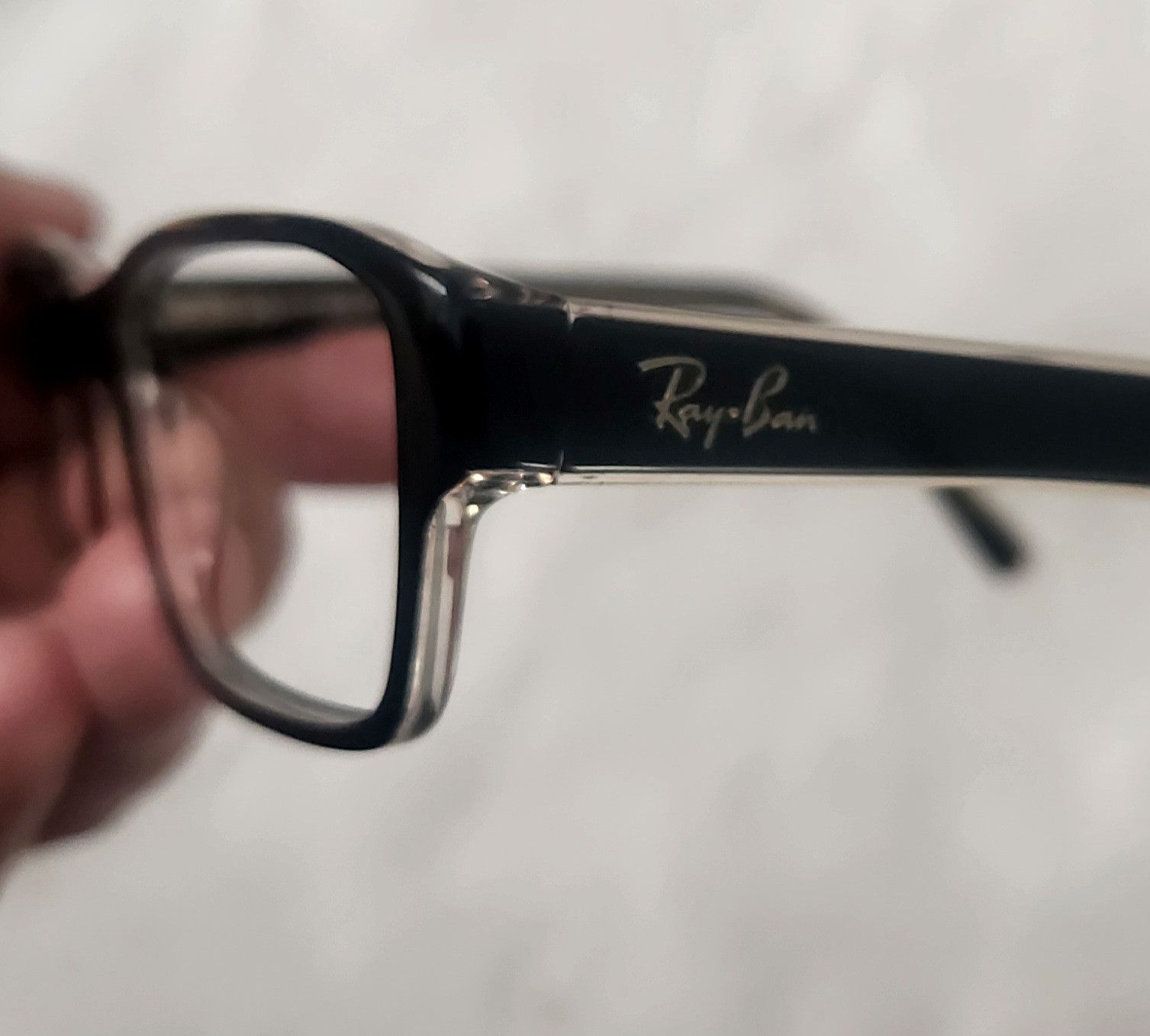 RayBan Ray-Ban RB 5169 2034 54-16-140 Black Eyeglasses Frames Only Size ONE SIZE - 12 Thumbnail
