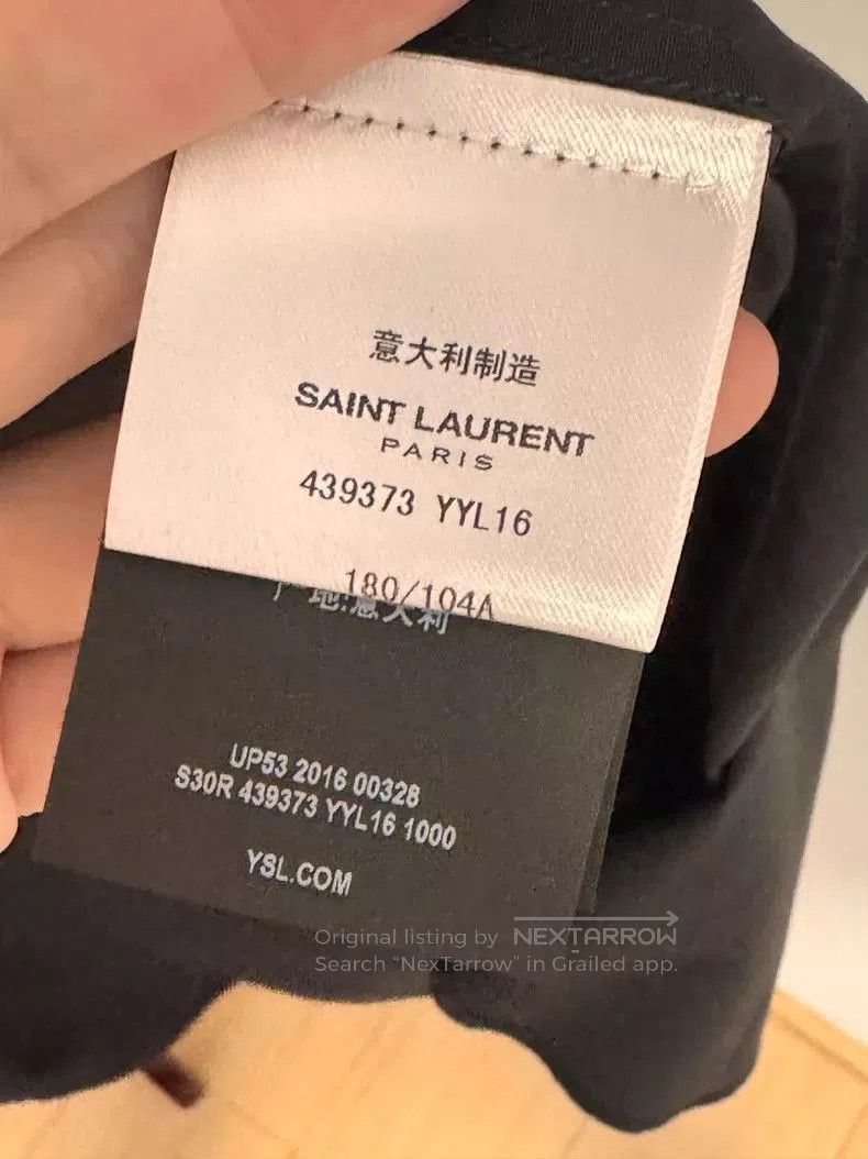 Yves Saint Laurent Saint Laurent Classic Poplin Shirt Size US M / EU 48-50 / 2 - 4 Thumbnail