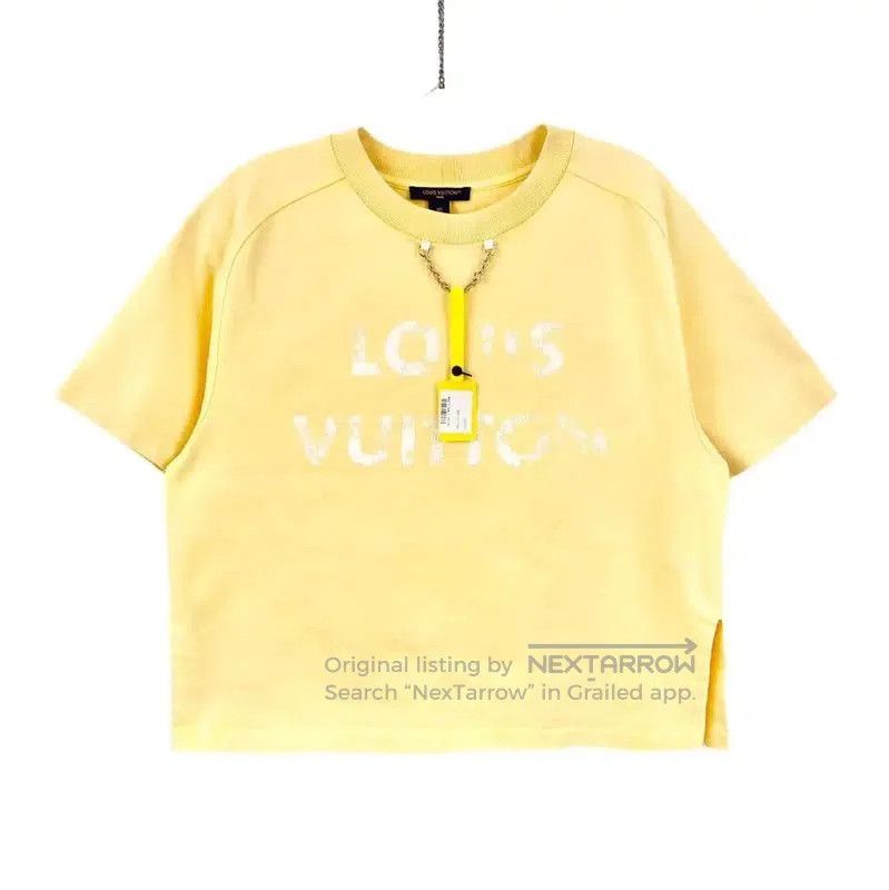 Louis Vuitton Louis Vuitton Bright Yellow Cotton Women's T. Size XS / US 0-2 / IT 36-38 - 1 Thumbnail