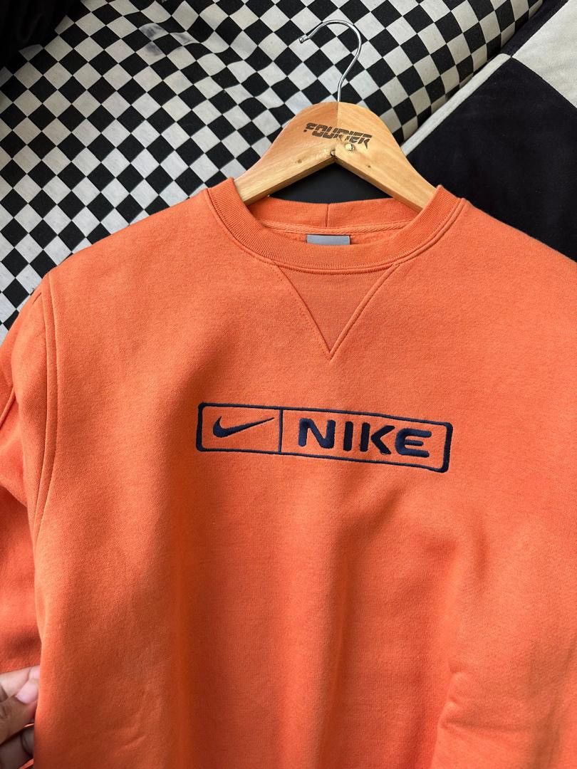 Nike × Vintage VINTAGE NIKE SPELLOUT EMBROIDERY SWEATSHIRT DEADSTOCK Size US S / EU 44-46 / 1 - 2 Thumbnail