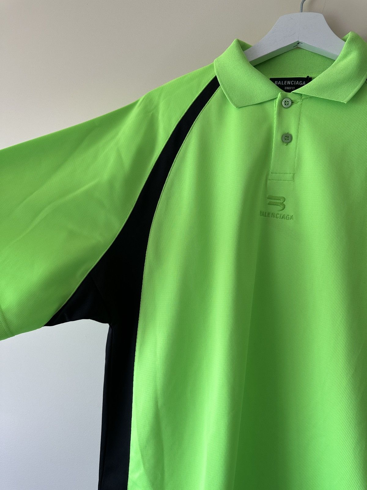 Balenciaga Sporty B Polo Double Hybrid Shirt Size US XS / EU 42 / 0 - 4 Thumbnail