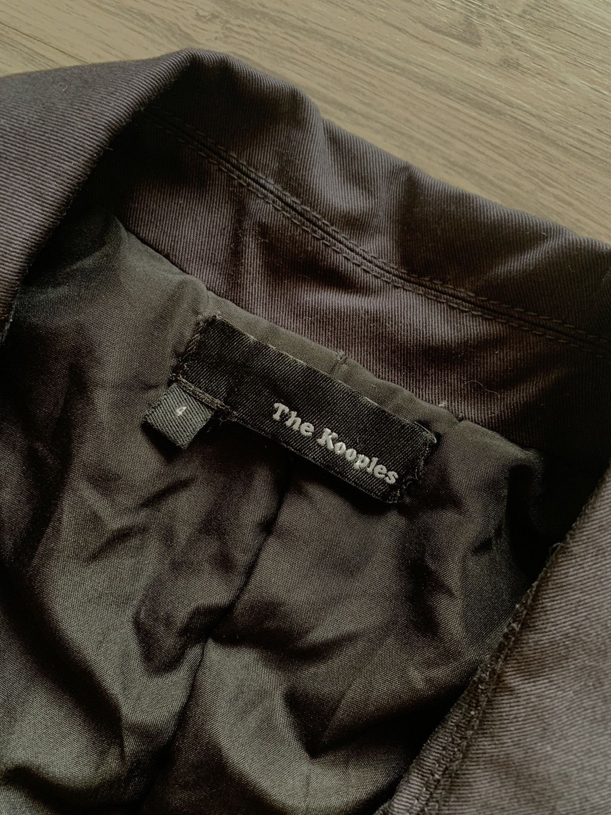 The Kooples Double-Breasted Trench Coat Jacket ysl gucci