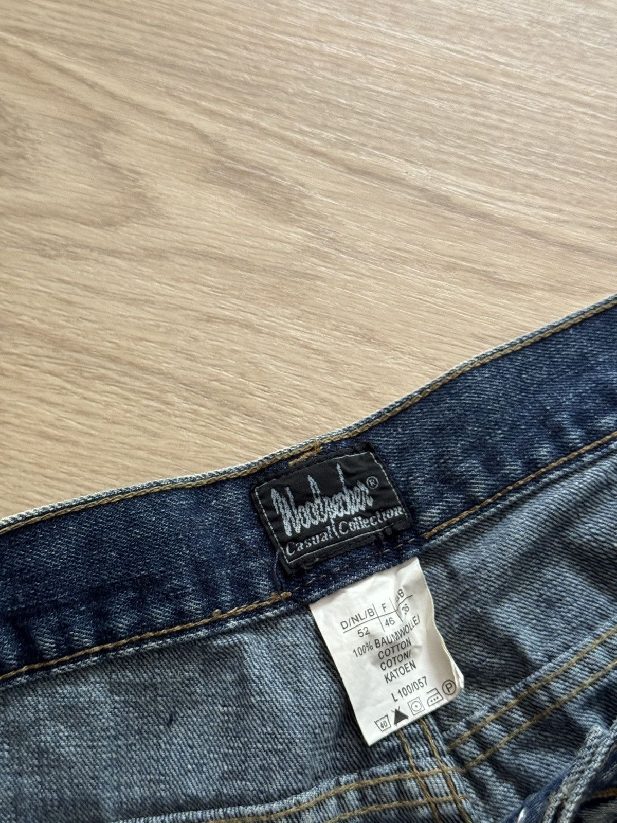 Japanese Brand Vintage 00’s Workwear Baggy y2k Cargo Jeans Denim Pants Size US 36 / EU 52 - 5 Thumbnail