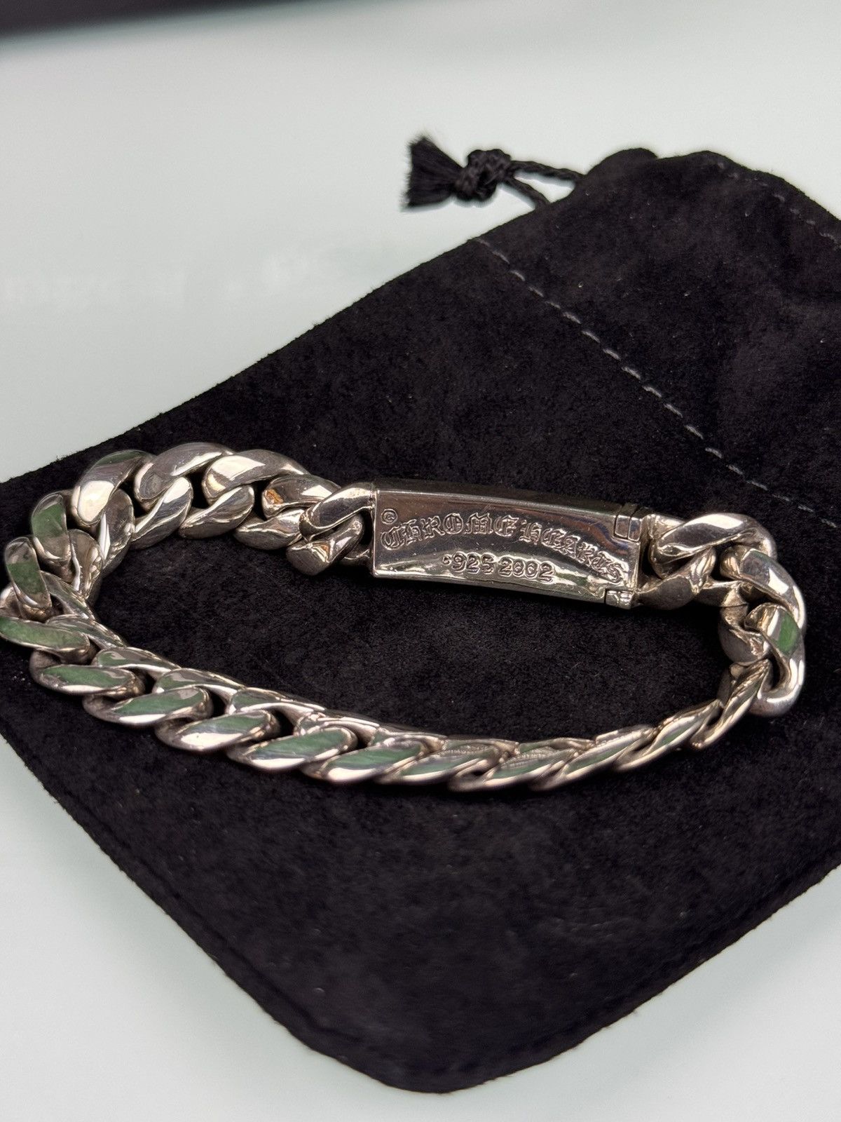 Chrome Hearts Chrome Hearts Small Dagger ID Bracelet 7in .925 Silver Size ONE SIZE - 7 Thumbnail