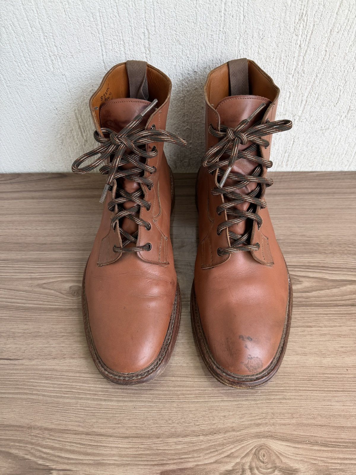 Evan Kinori × Tricker's burford lace up boots Size US 13 / EU 46 - 7 Thumbnail