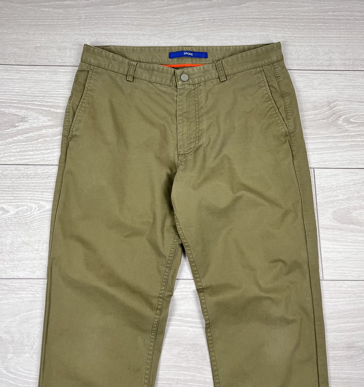 SPOKE Spoke London Heroes Build B Beige Cotton Pants Size US 34 / EU 50 - 2 Thumbnail