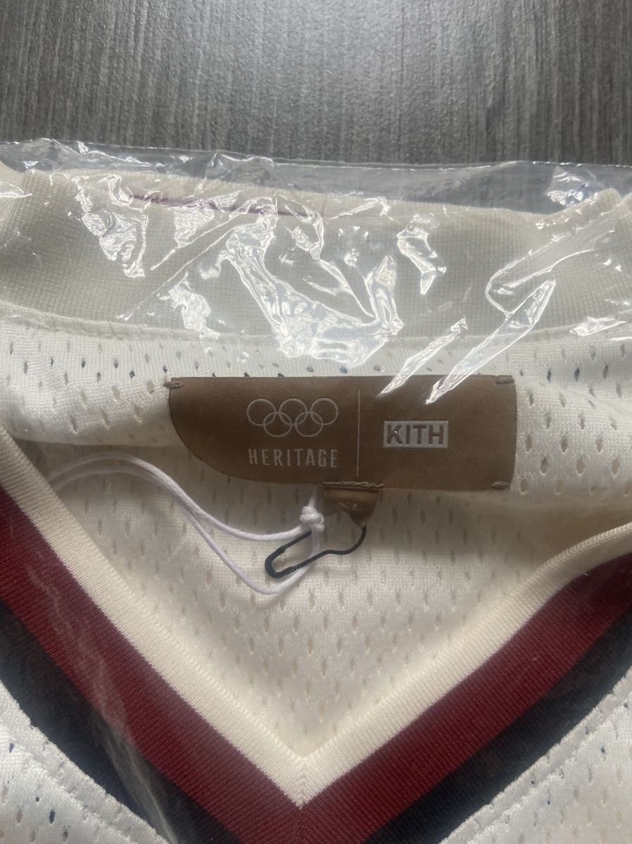 Kith Kith for Olympics Heritage Mesh Darin Warm Up Shirt size XL Size US XL / EU 56 / 4 - 3 Thumbnail