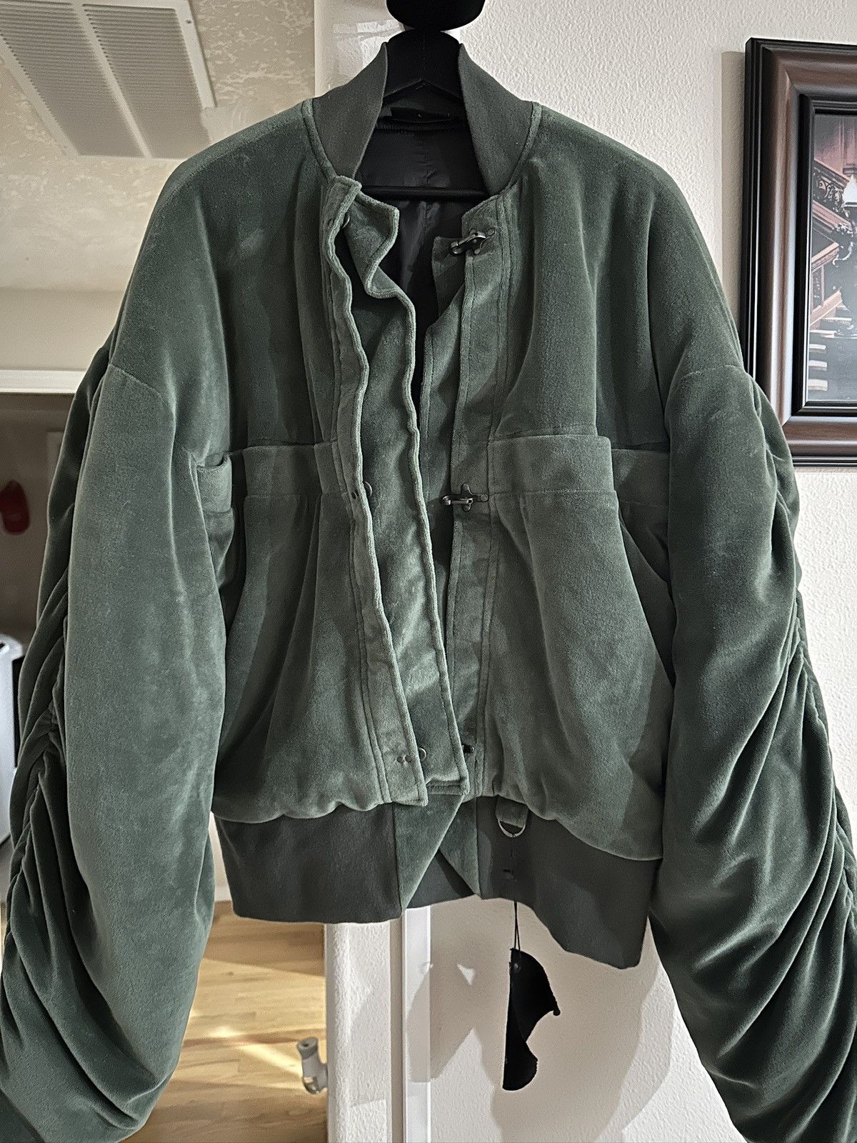 Unvain Studios Unvain Studios Velour Bomber Jacket Size US L / EU 52-54 / 3 - 1 Thumbnail