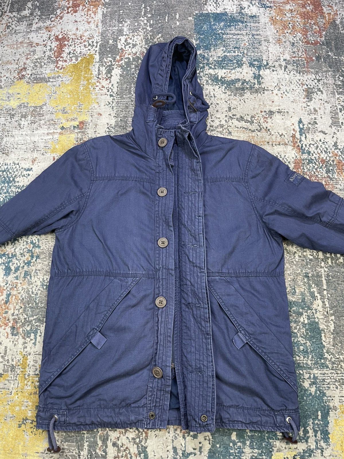 Abercrombie & Fitch Abercrombie & Fitch Hooded Wakely Jacket Size US M / EU 48-50 / 2 - 6 Thumbnail