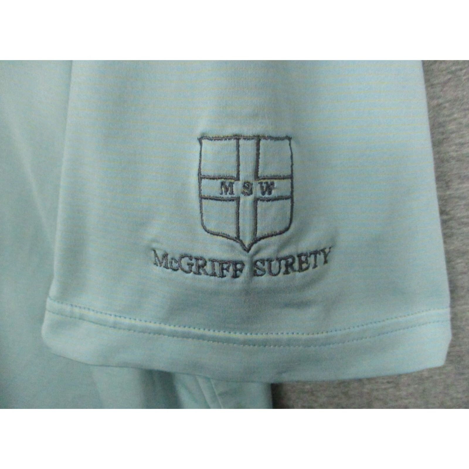 Peter Millar Peter Millar Summer Comfort Polo Shirt Large Mens Mint Green Size US L / EU 52-54 / 3 - 7 Thumbnail