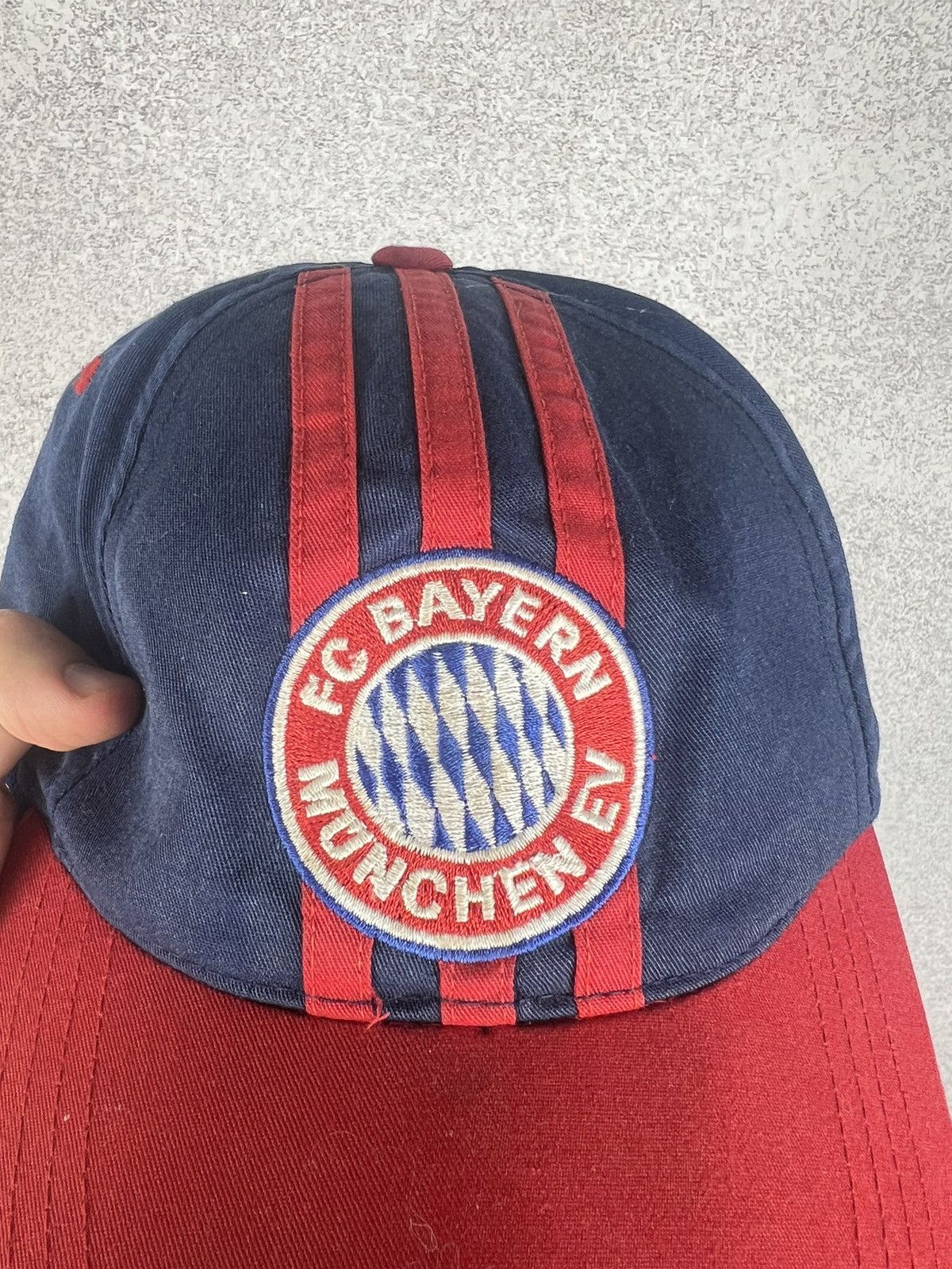 Adidas Vintage Adidas Bayern Munich Cap Soccer big Logo Size ONE SIZE - 3 Thumbnail