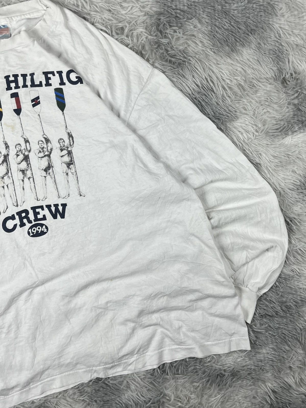 Tommy Hilfiger Vintage Tommy Hilfiger Long sleeve T-shirt Size US L / EU 52-54 / 3 - 5 Thumbnail