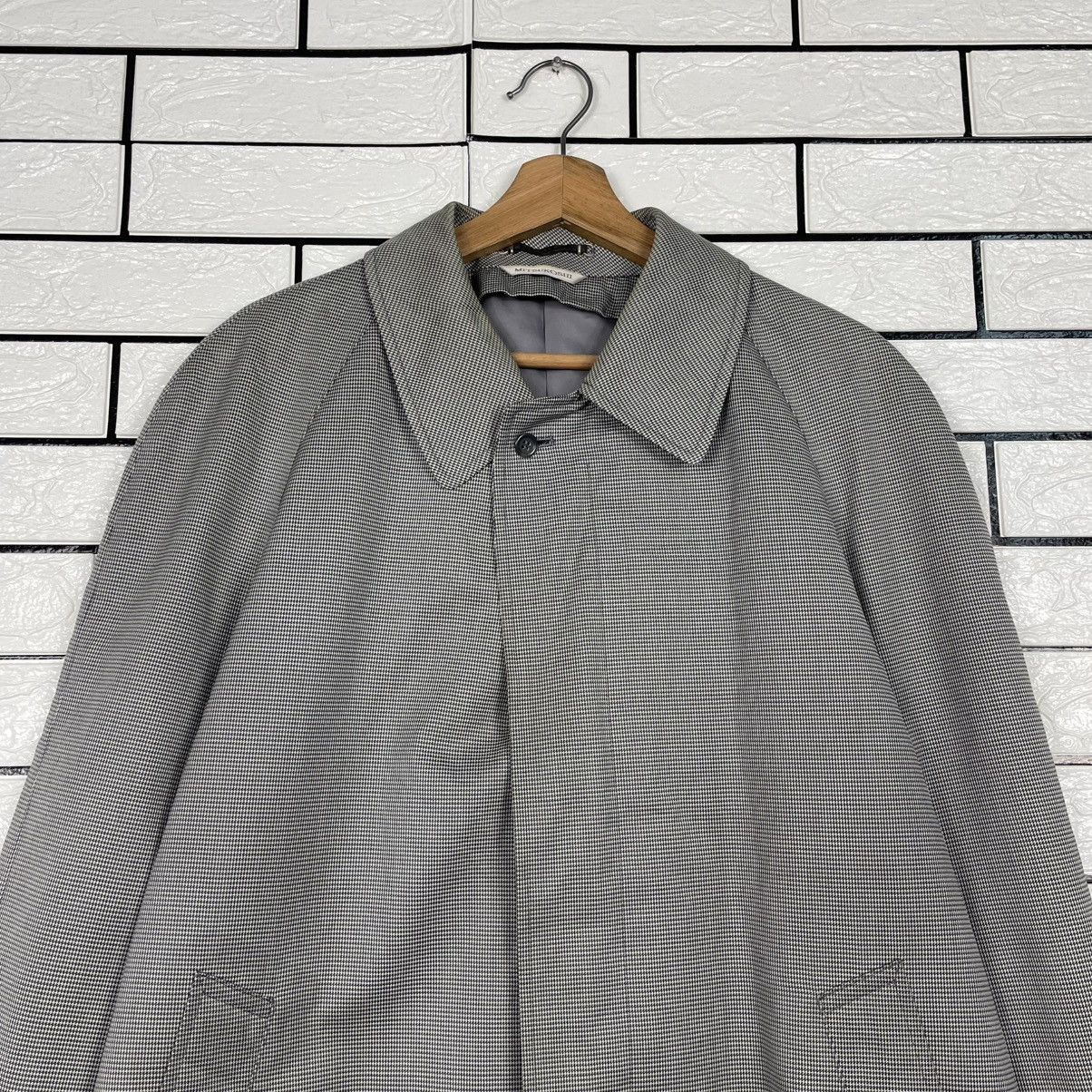 Oscar De La Renta Oscar De La Renta Houndstooth Trenchcoat Size US M / EU 48-50 / 2 - 2 Thumbnail
