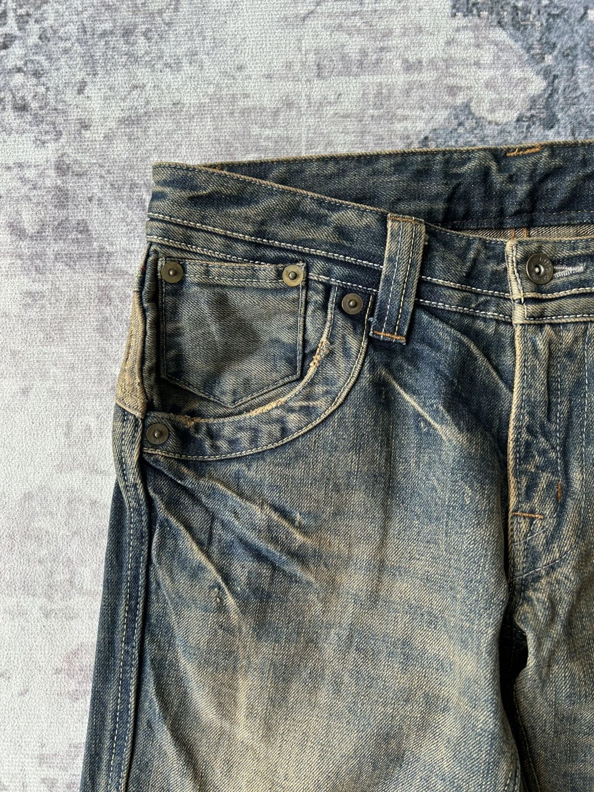 semanticdesign Super Flared Y2k Semantic Jeans Size US 31 - 10 Thumbnail