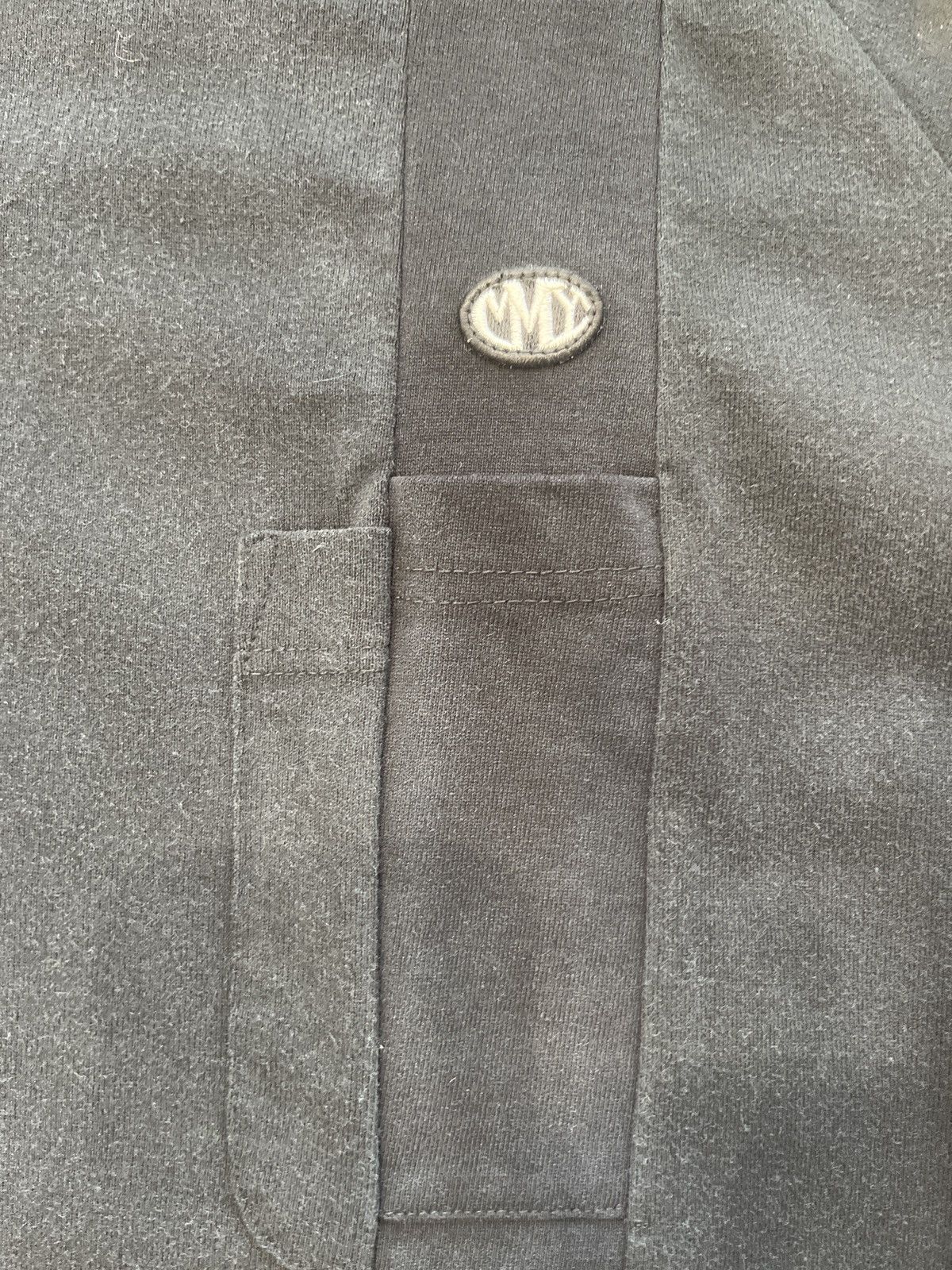 Maison MIHARA YASUHIRO Vertical Switching Tee - Black Size US XS / EU 42 / 0 - 5 Thumbnail