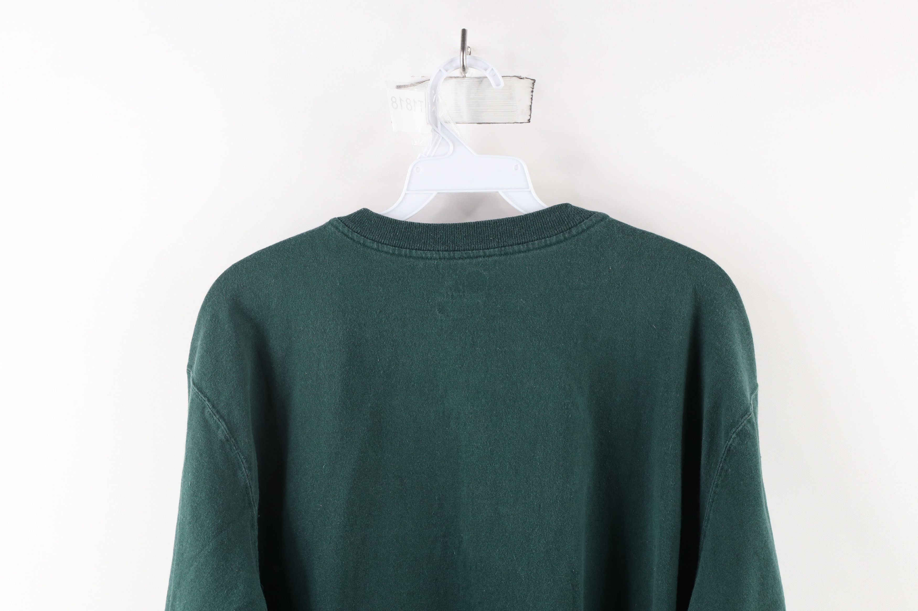Carhartt × Vintage Vintage Carhartt Spell Out Long Sleeve Henley T-Shirt Green Size US M / EU 48-50 / 2 - 10 Thumbnail