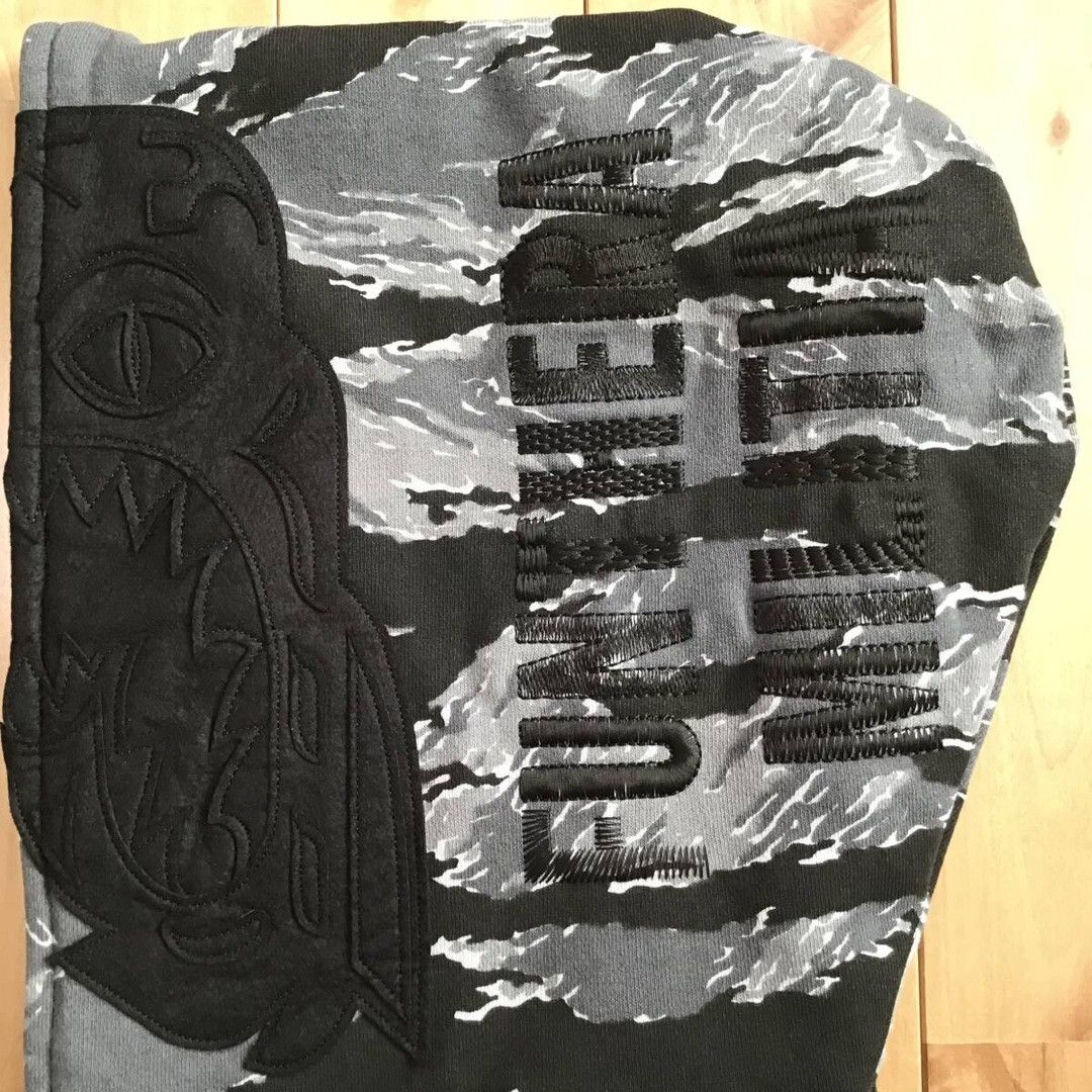 Bape BAPE Black Tiger camo full zip hoodie a bathing ape Size US S / EU 44-46 / 1 - 4 Thumbnail