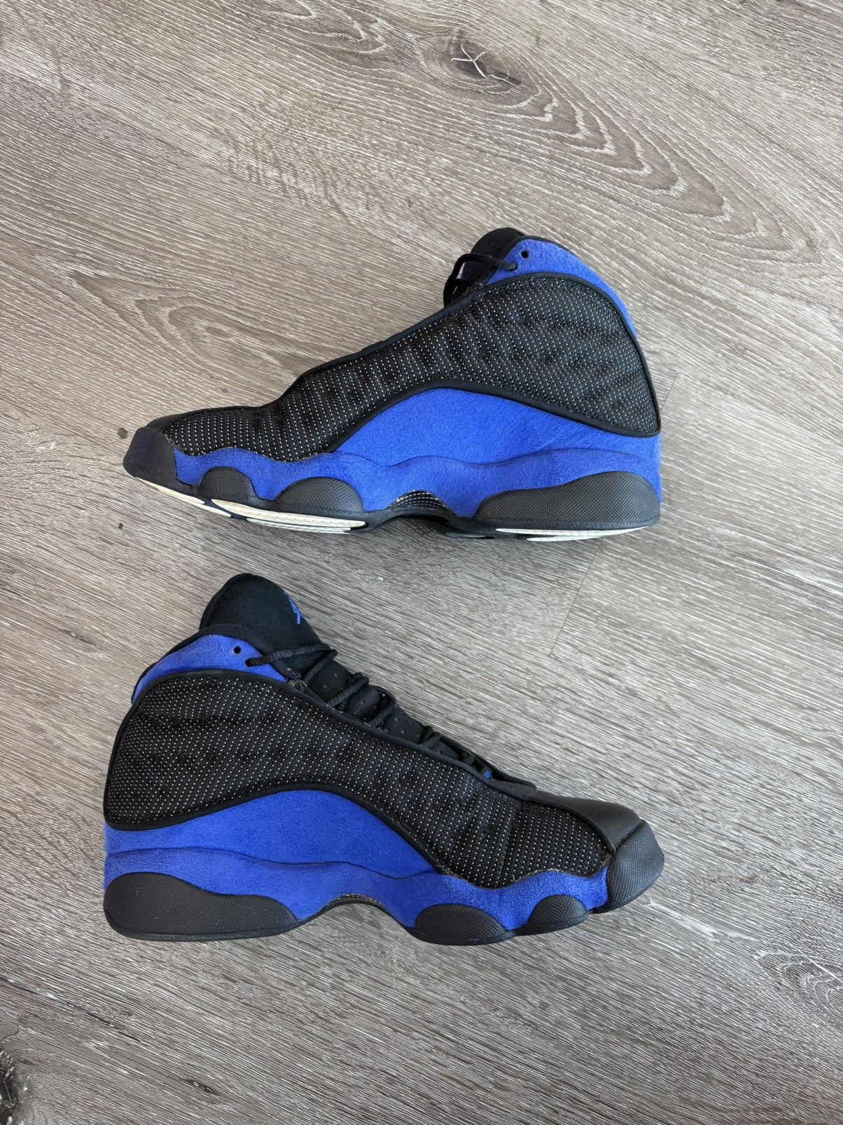 Jordan Brand Air Jordan 13 Retro “Black Hyper Royal” (GS) **PRE-OWNED** Size US 7 / EU 40 - 2 Thumbnail