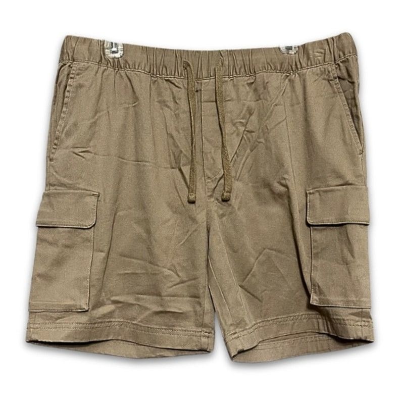 Other Abound Shorts Cargo Drawstring Elastic Tan/Khaki Men's L NWT Size US 34 / EU 50 - 1 Thumbnail