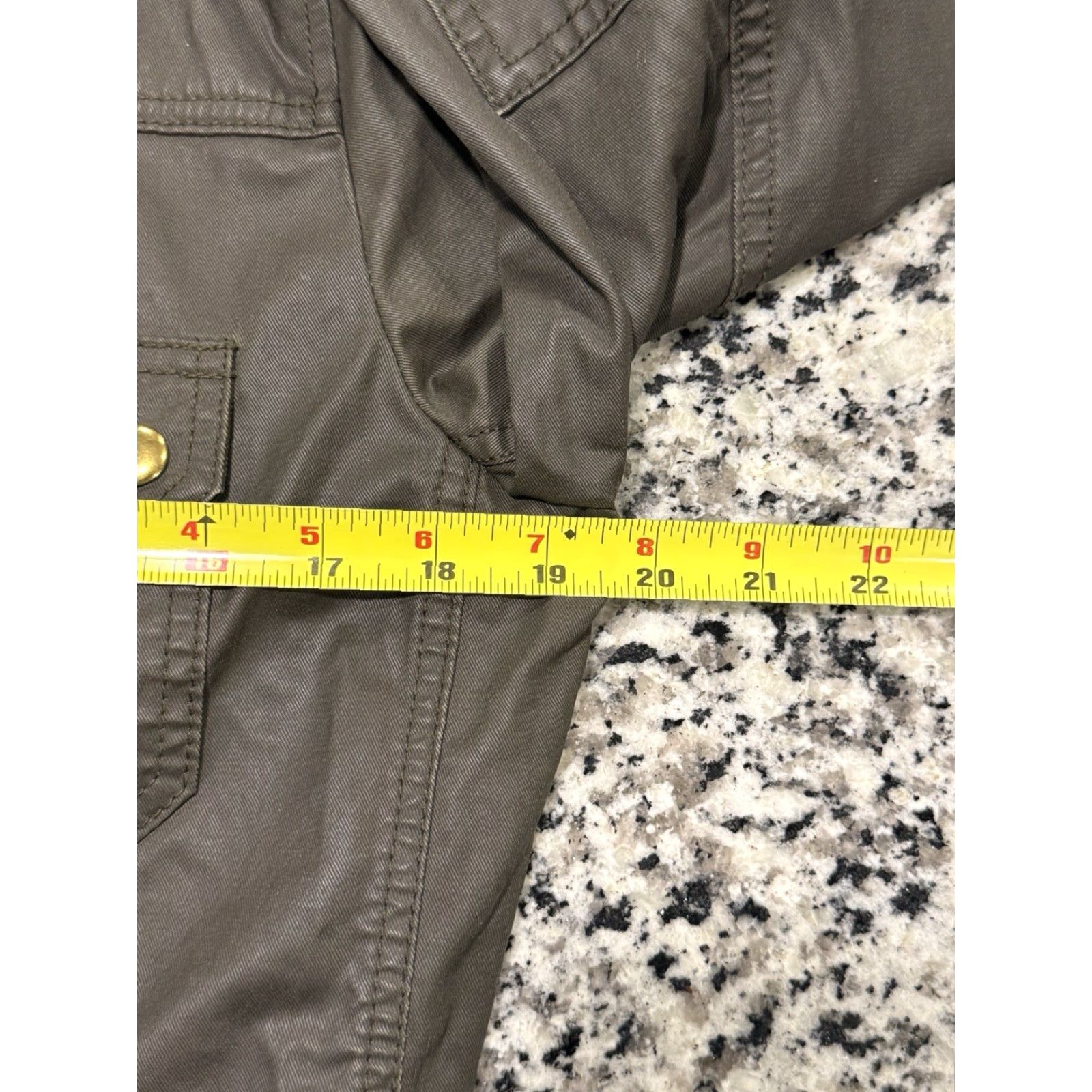 J.Crew VINTAGE J.CREW Downtown Waxed Field Jacket Military Women Green Medium Bohemian Size M / US 6-8 / IT 42-44 - 4 Thumbnail