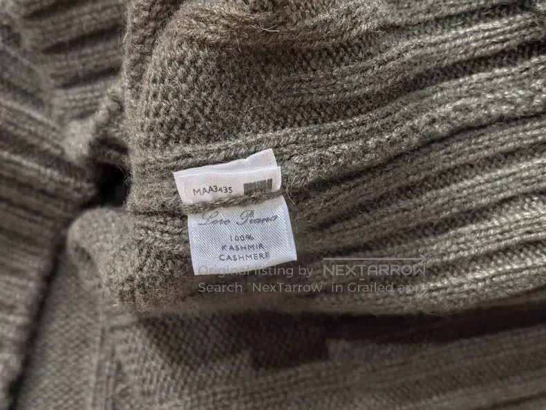 Loro Piana Loro Piana size 3XL Cashmere turtleneck Polo shirt Size US XXL / EU 58 / 5 - 7 Thumbnail