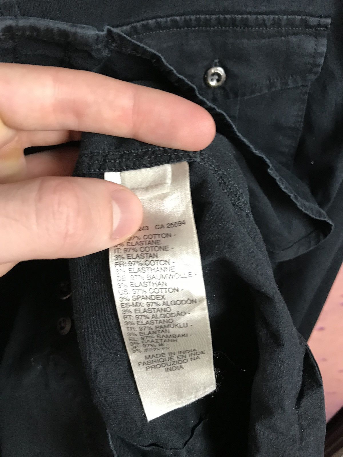 Diesel Diesel luxury streetwear shirt Size US L / EU 52-54 / 3 - 6 Thumbnail