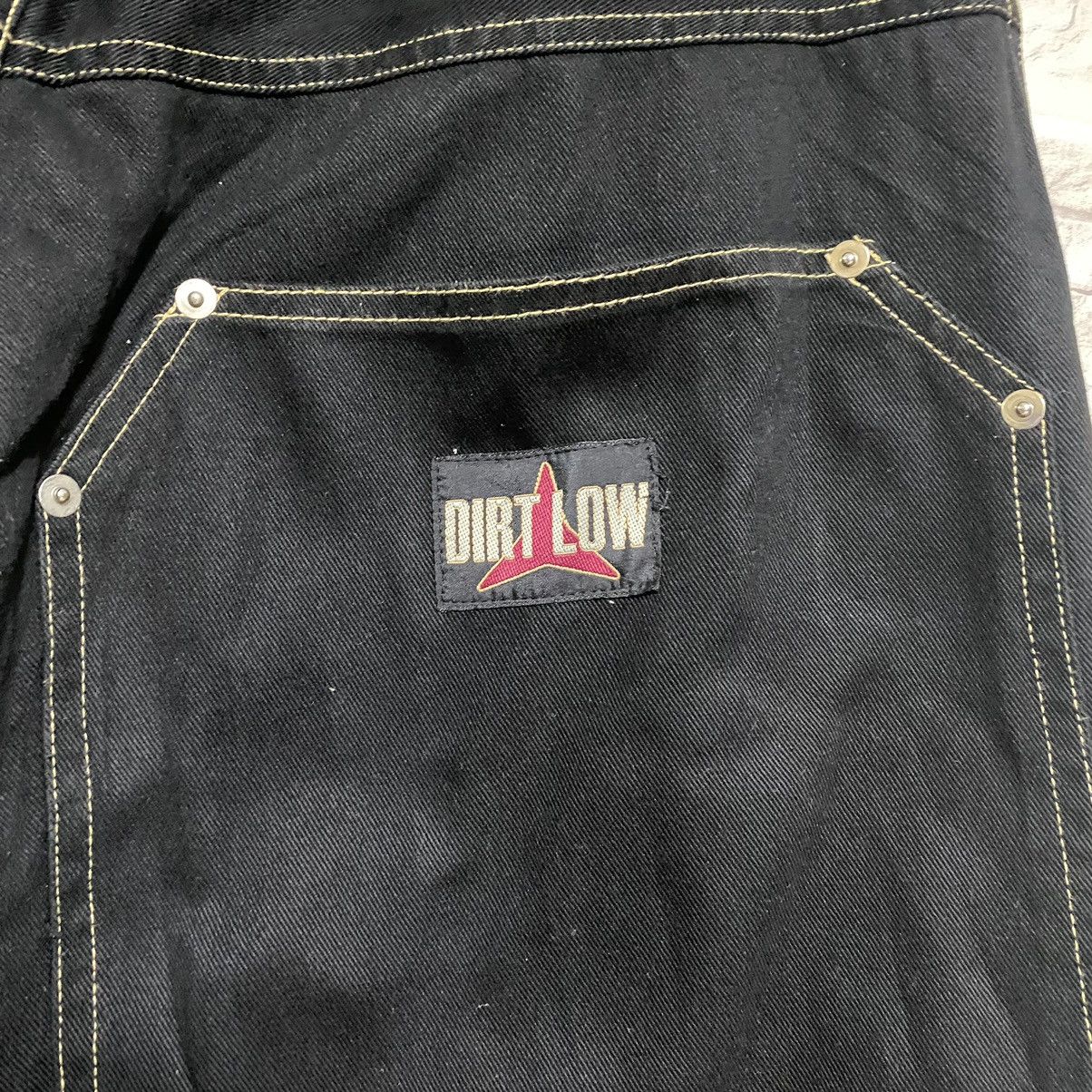 Japanese Brand DIRT LOW Denim Baggy Jeans Size US 32 / EU 48 - 18 Thumbnail