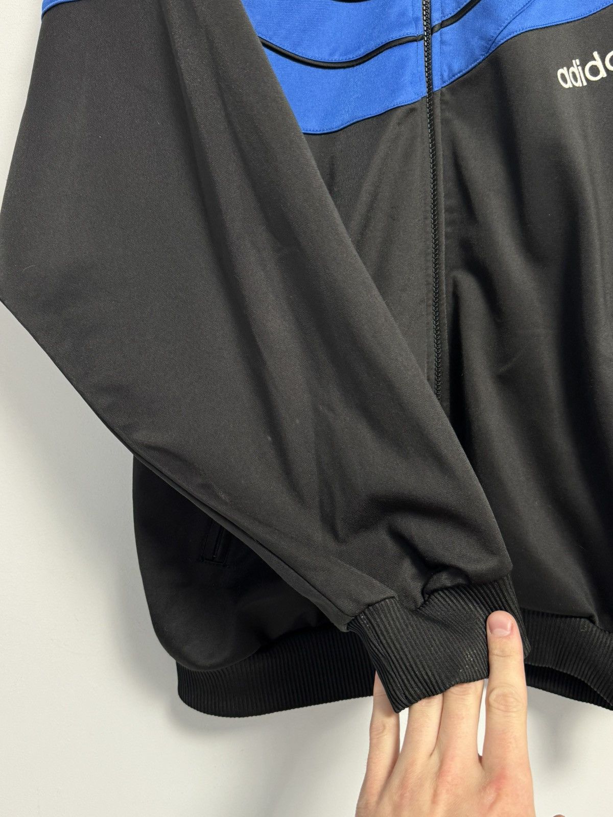 Adidas Vintage 1990's ADIDAS Jacket Full Zip Size US L / EU 52-54 / 3 - 12 Thumbnail