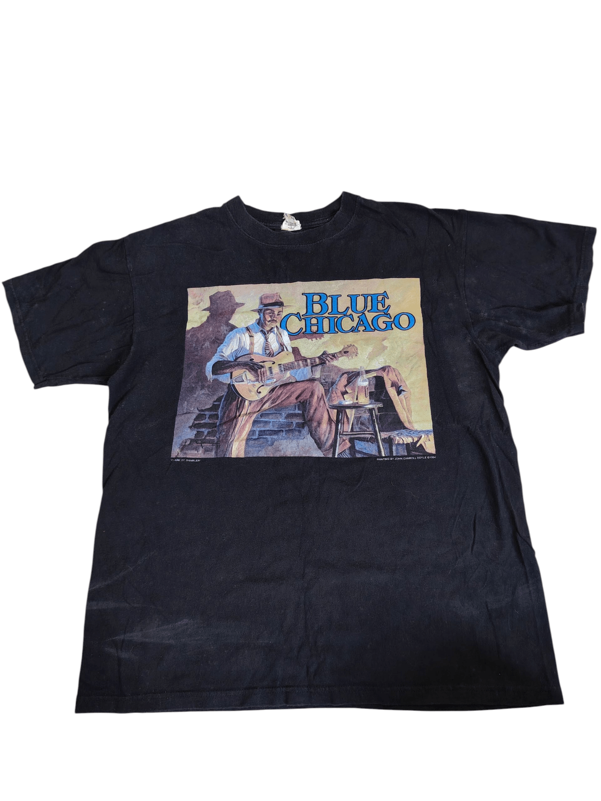 Anvil Vintage 1994 John Carroll Doyle ‘Blue Chicago’ Size US L / EU 52-54 / 3 - 1 Thumbnail