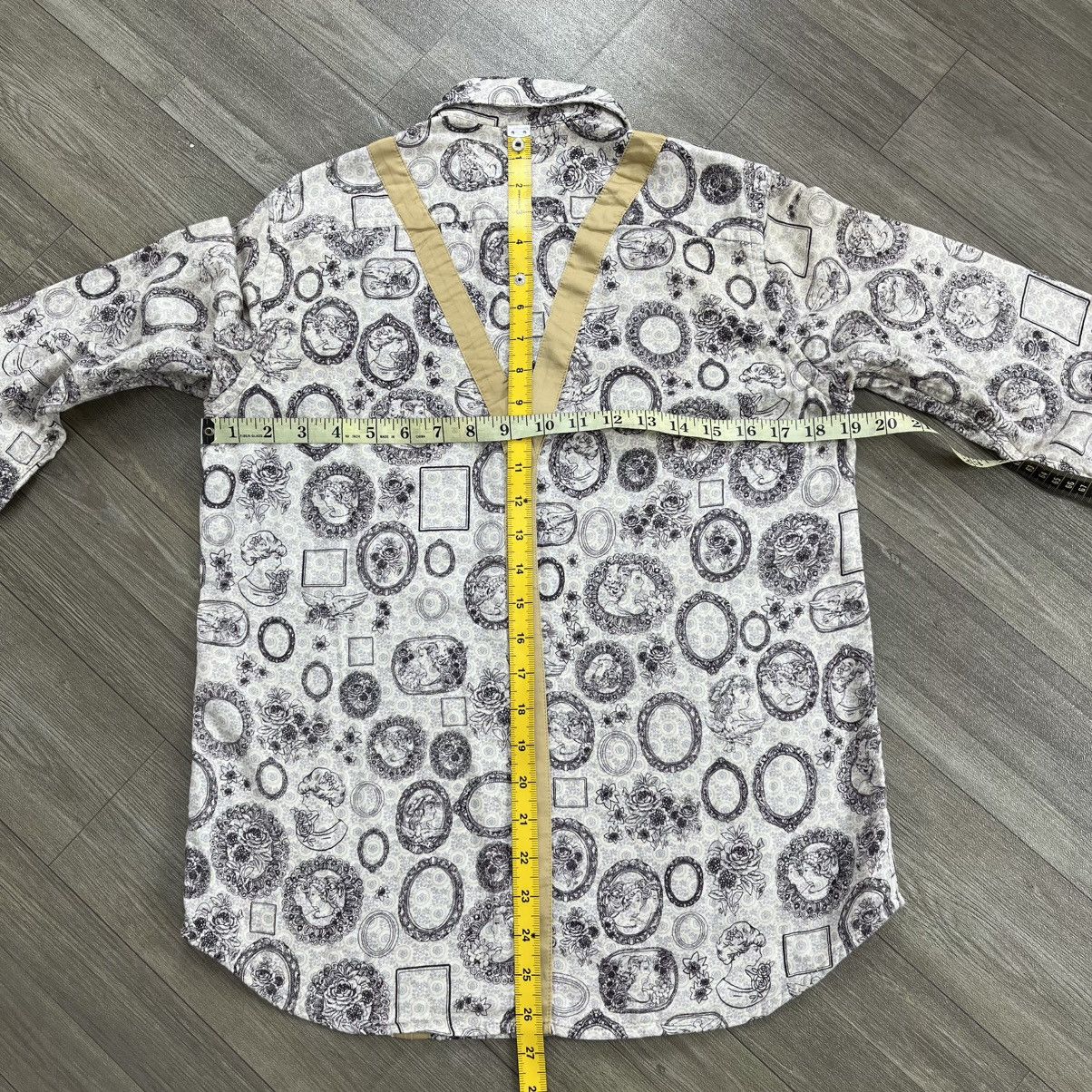 Issey Miyake Archive Issey Miyake Frapbois Baroque Cameo Pattern Shirt Size US S / EU 44-46 / 1 - 18 Thumbnail