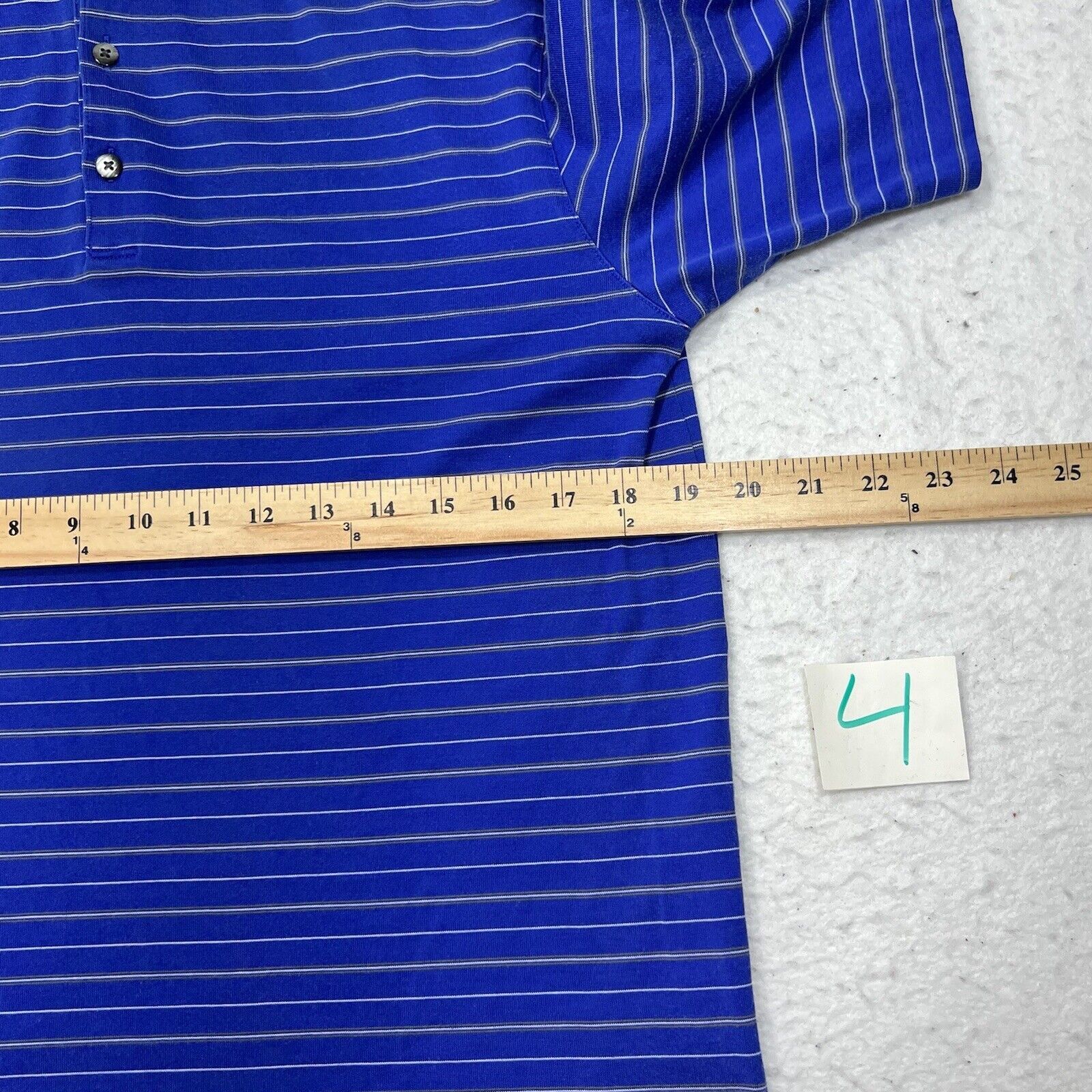 Nike Vintage Nike Tiger Woods Collection Men's Small Blue Polo Size US S / EU 44-46 / 1 - 7 Thumbnail