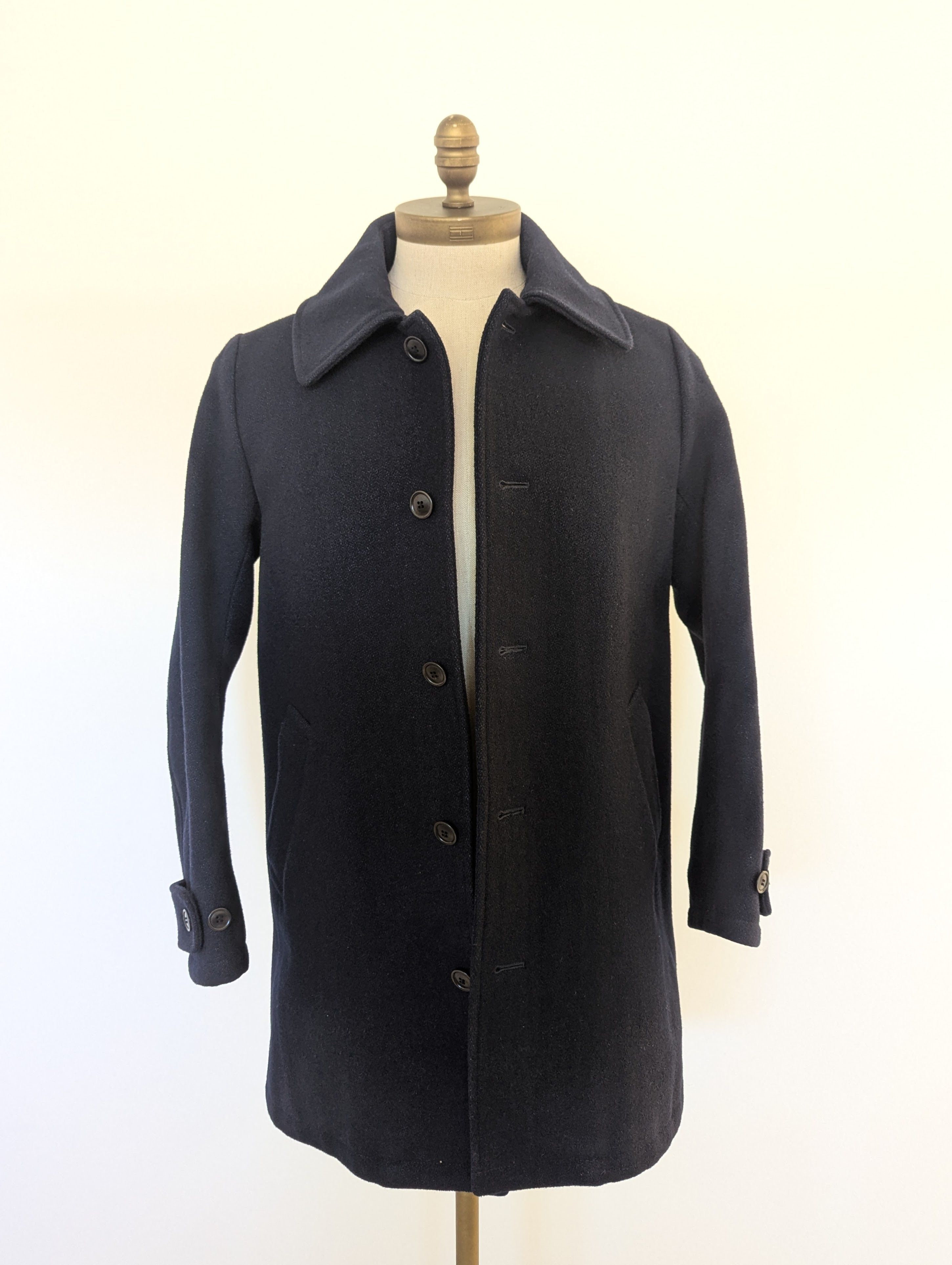 未使用級☆visvim DOTERA COAT 定価14万 シルク混 M