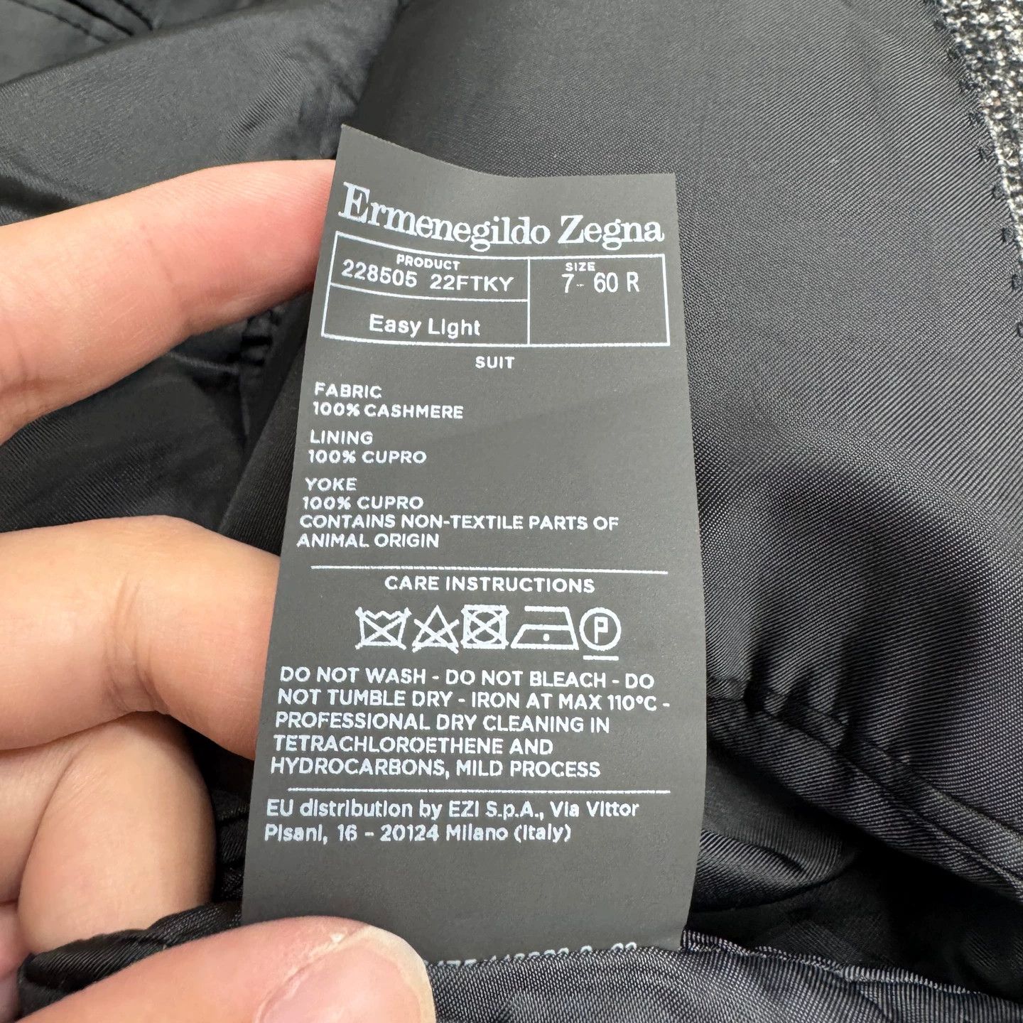 Ermenegildo Zegna Zegna OASI CASHMERE Plaid Blazer 60 New Size US XXL / EU 58 / 5 - 4 Thumbnail