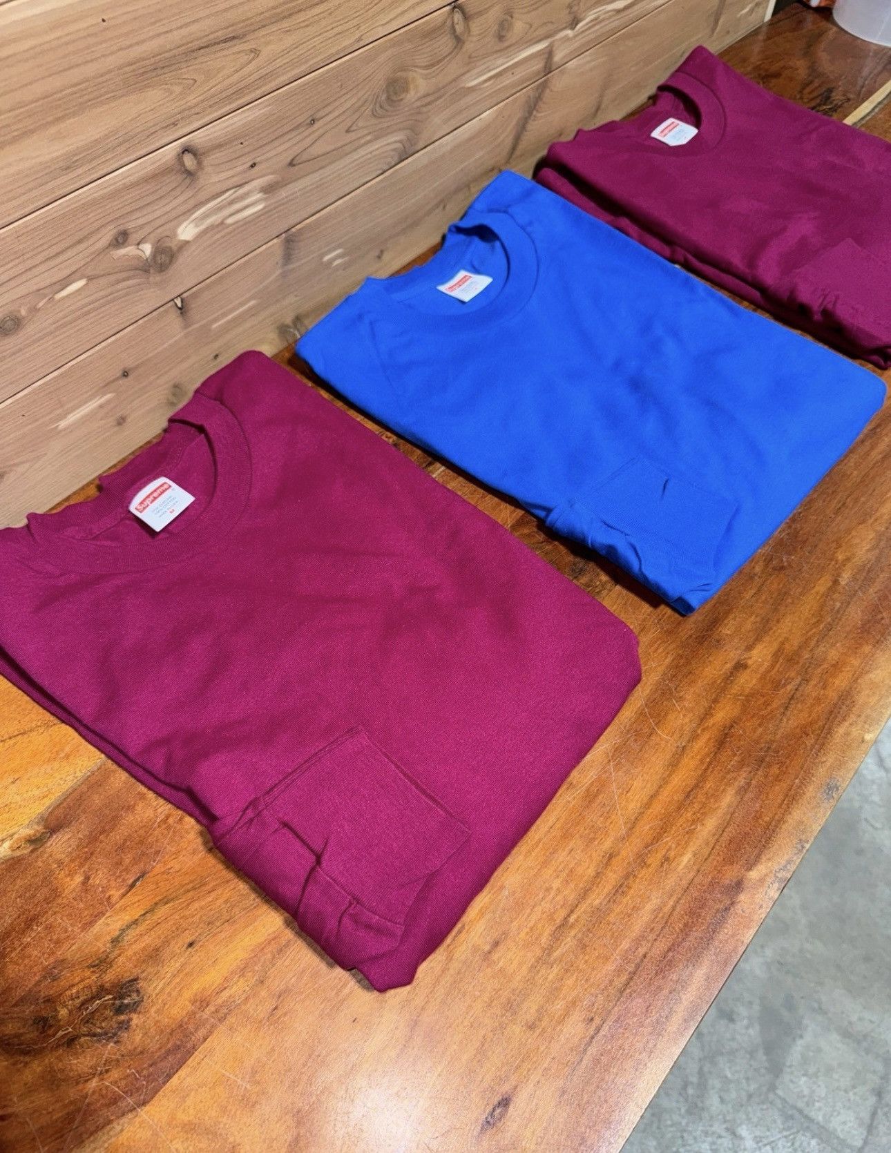 Supreme blank shirts clearance