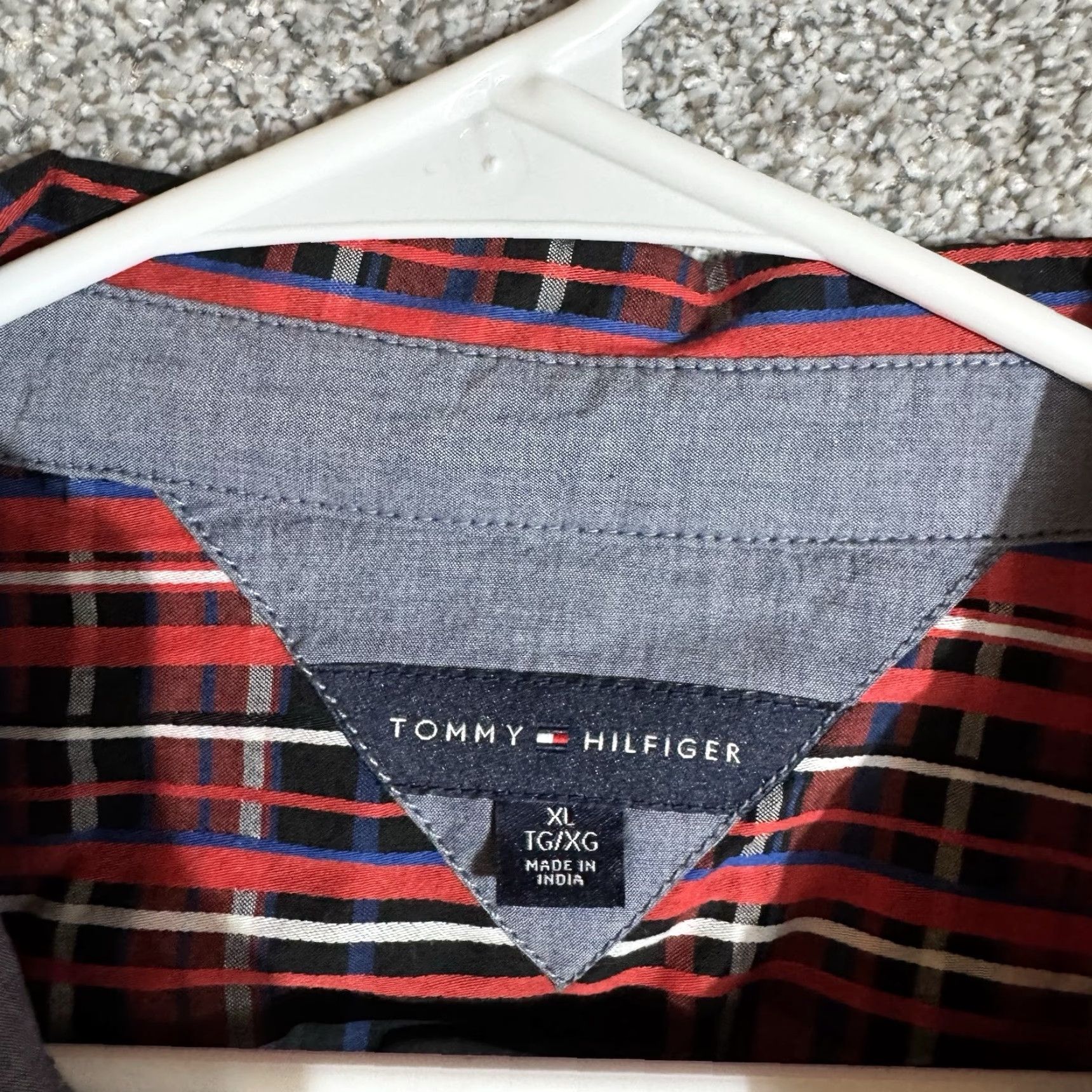 Tommy Hilfiger Tommy Hilfiger Shirt Women XL Plaid Button-Up Casual Office Preppy Academia Multicolor 100% Cotton Size XL / US 12-14 / IT 48-50 - 4 Thumbnail