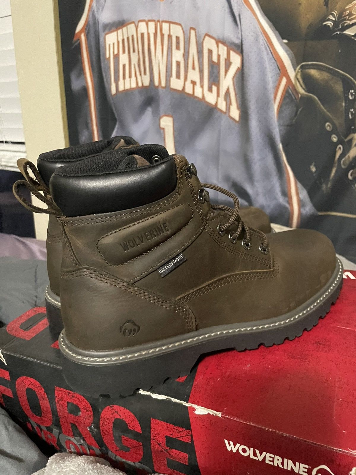 Wolverine Wolverine Men’s Floorhand WP 6” Boots Size US 10.5 / EU 43-44 - 2 Thumbnail