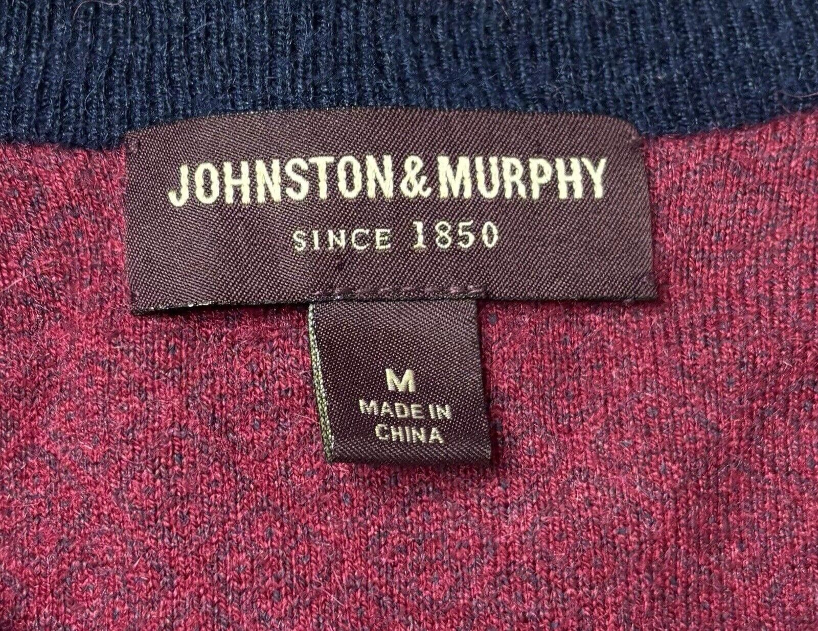 Johnston & Murphy Johnston & Murphy Sweater Men's Medium Silk Alpaca Blend Size US M / EU 48-50 / 2 - 2 Thumbnail