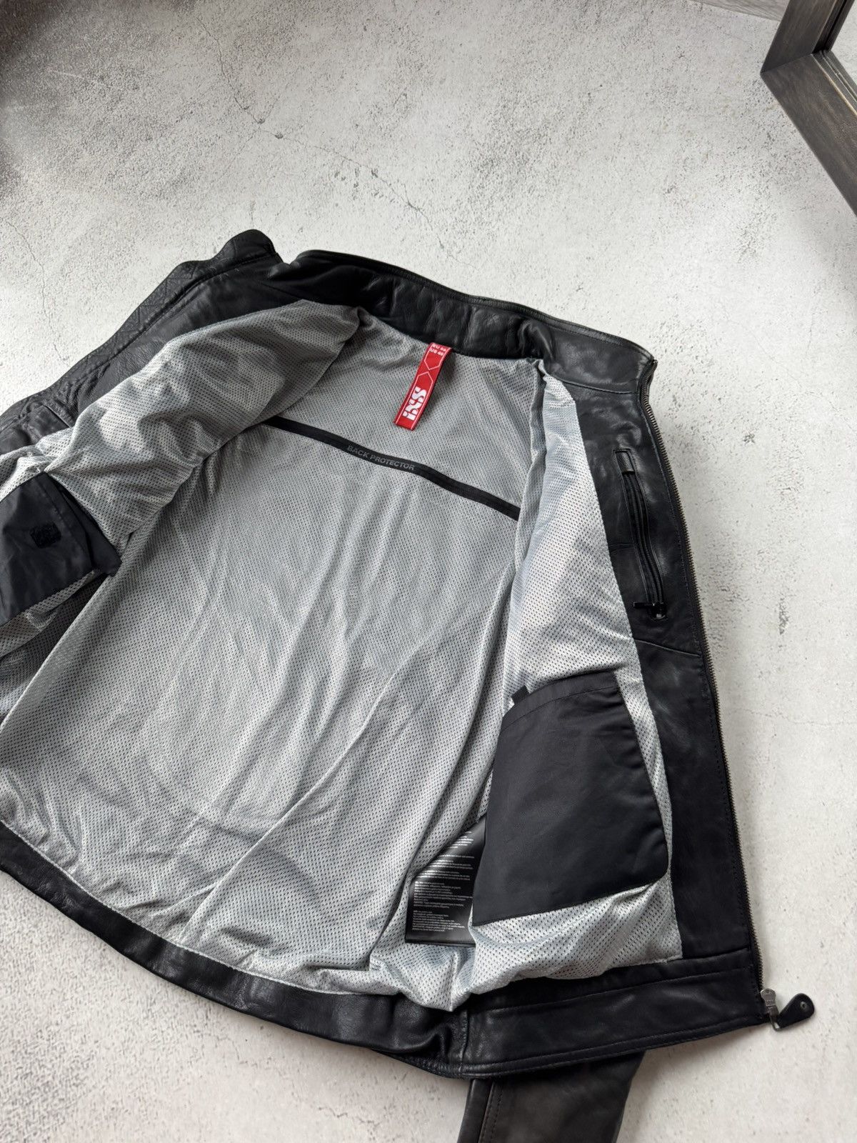 Leather IXS Classic Ld Nick Bike Rider Motocycles Leather Jacket Size US M / EU 48-50 / 2 - 8 Thumbnail