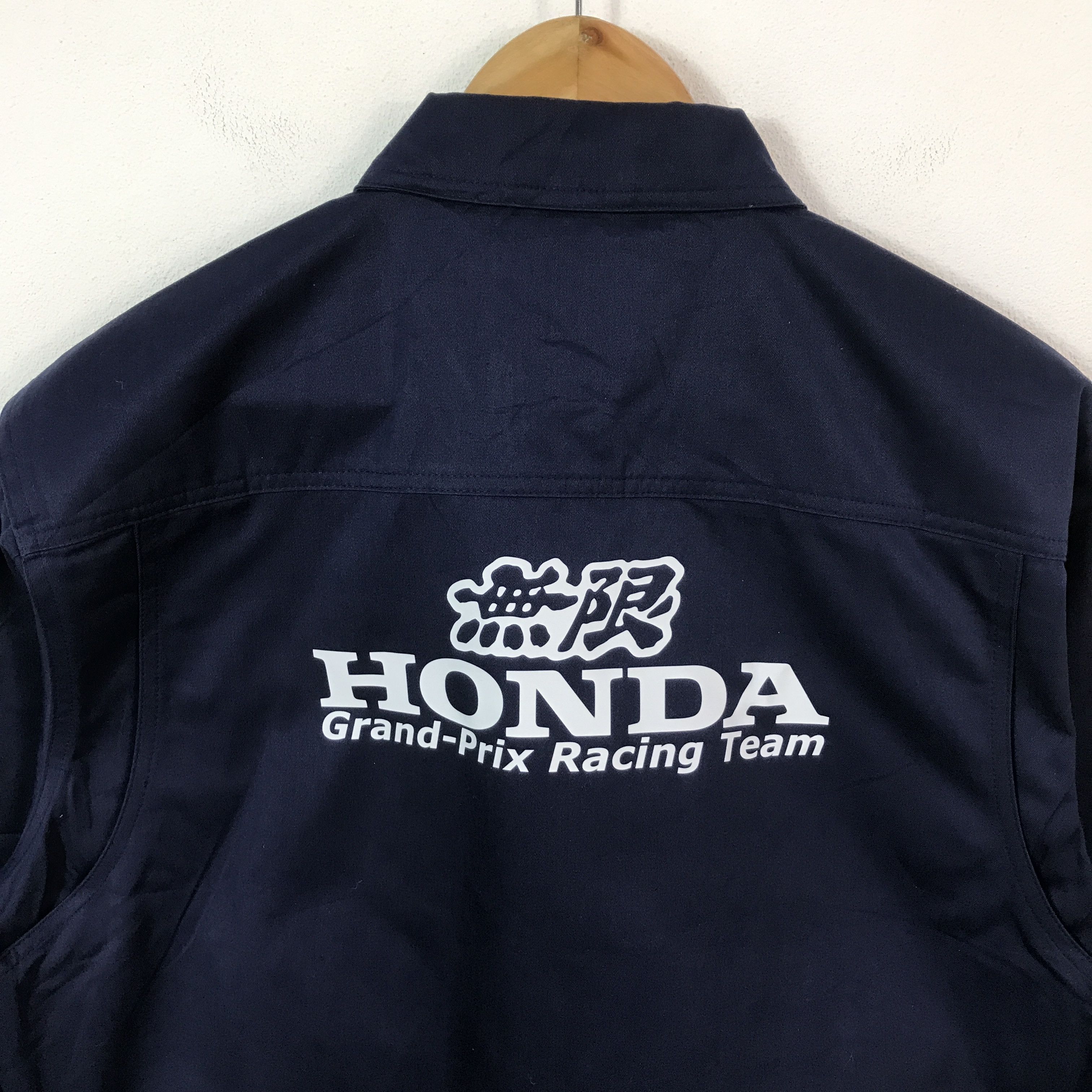 Japanese Brand Vtg Honda grand prix racing team Mugen power jacket Size US L / EU 52-54 / 3 - 4 Thumbnail