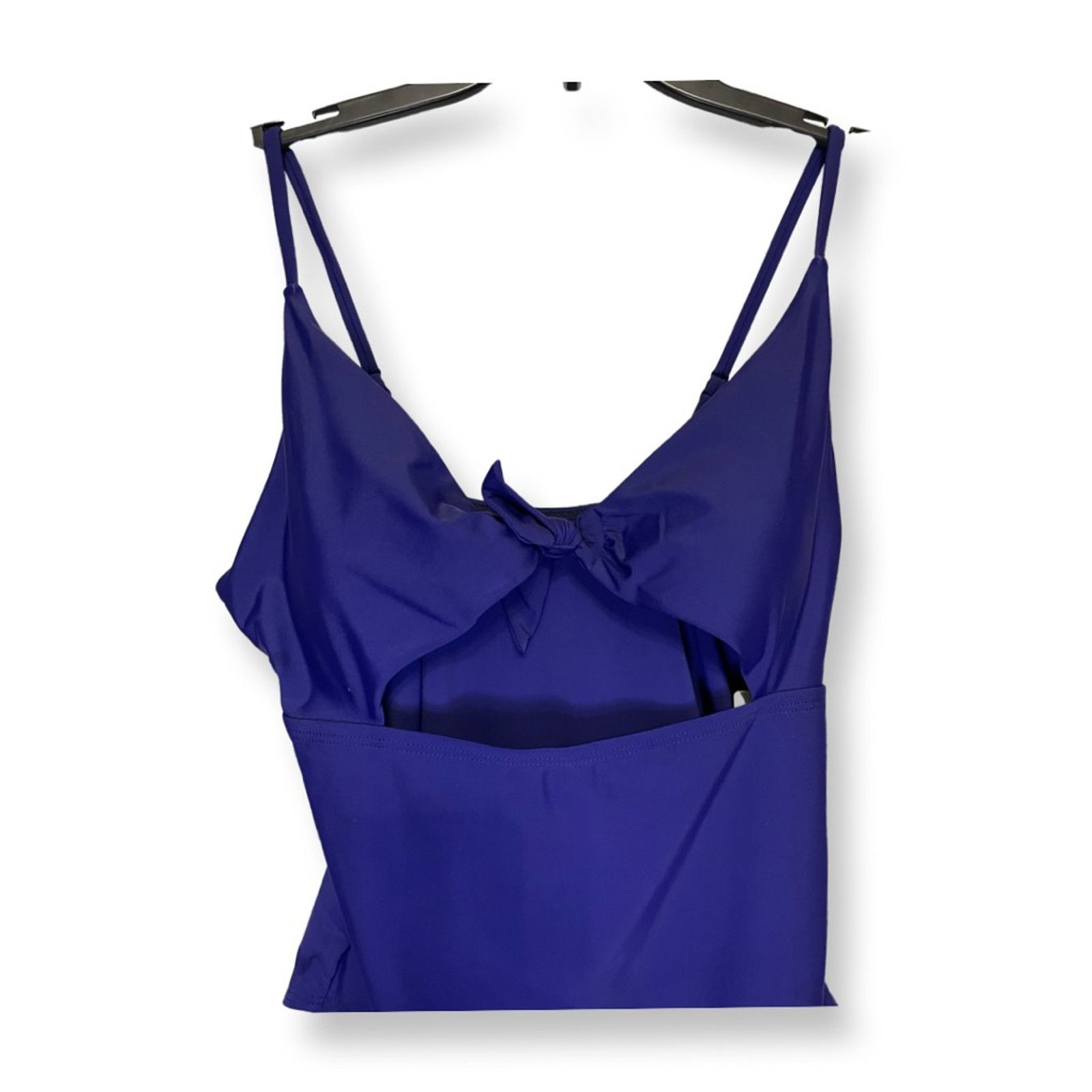 Other Charmo OnePiece Swimsuit Blue Cut Out Scoop Neck UPF50+L New Size ONE SIZE - 2 Thumbnail