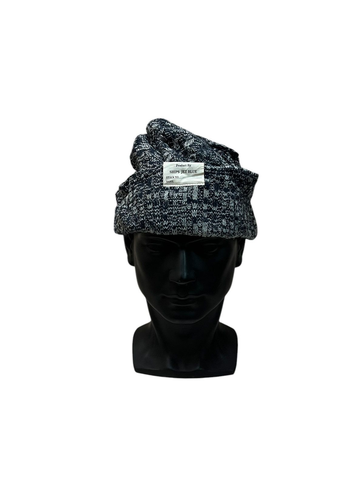 Ships Jet Blue Japanese Ships Jet Blue Crochet Beanie Hats Size ONE SIZE - 1 Thumbnail