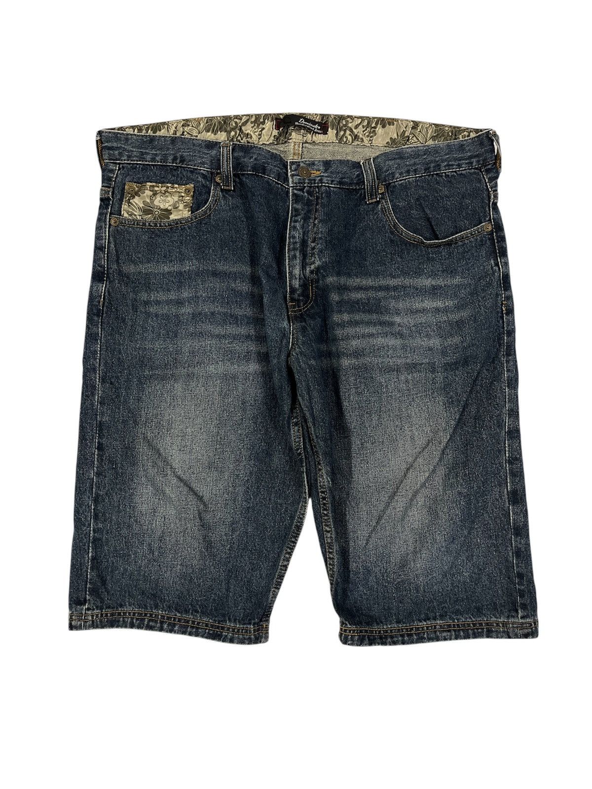 Other Japanese Fish Koi Dominate Embrodery Double Pocket Jeans Size US 40 / EU 56 - 2 Thumbnail